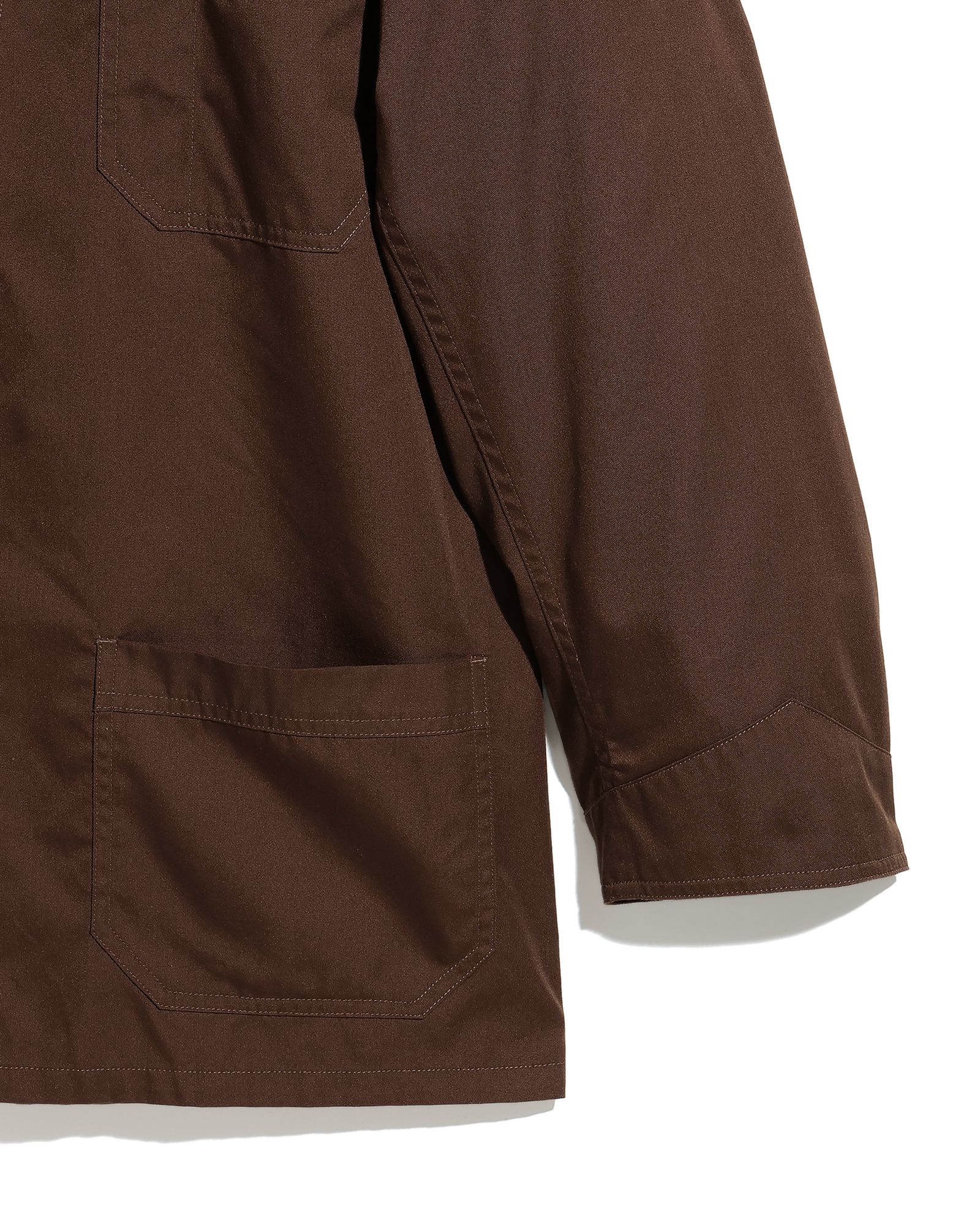 FOUNDOUR - WORK JACKET/ワークジャケット-BROWN-25ss | asterisk