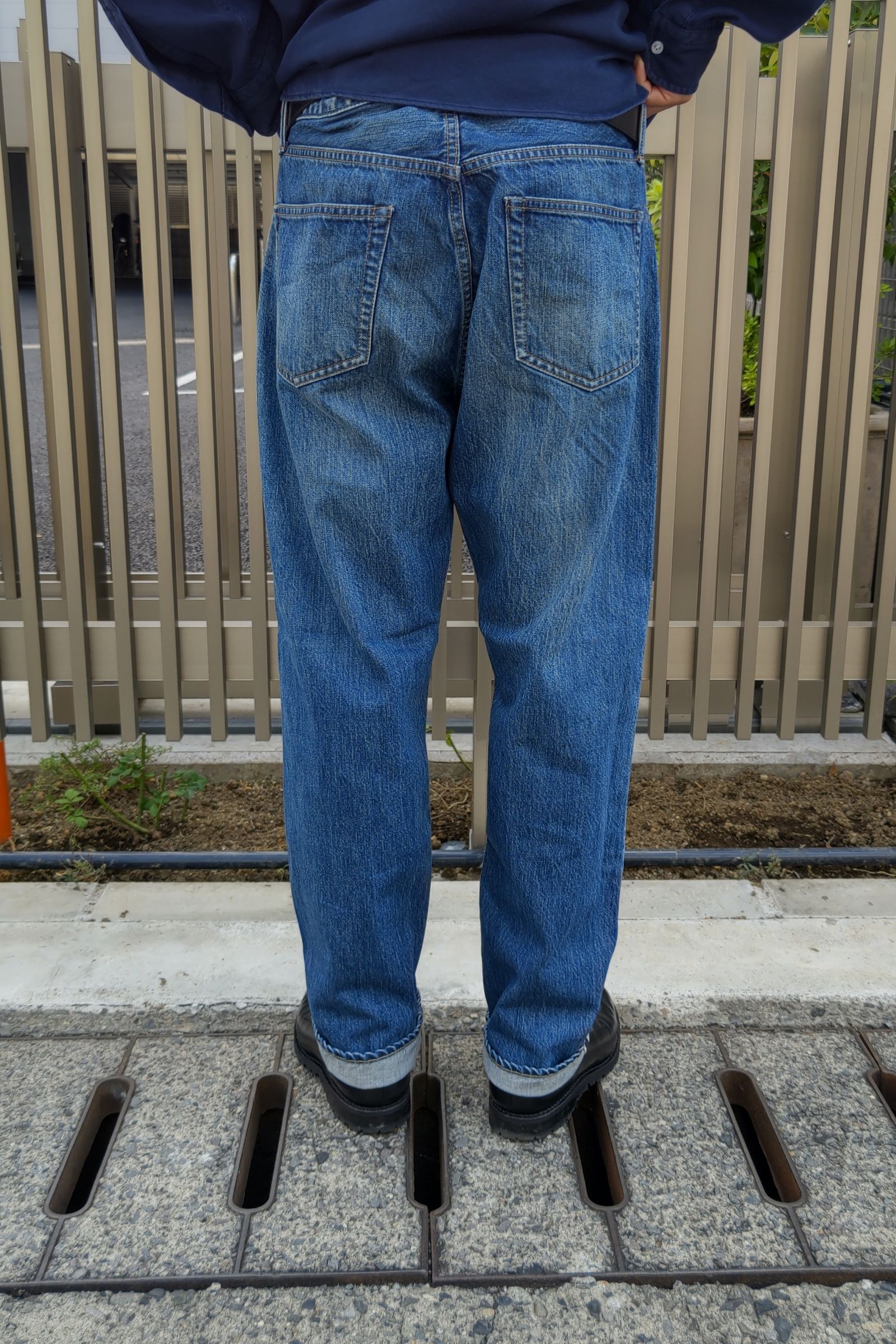 washed denim pants e -bleach- 22aw men 8月27日発売 - 32/27