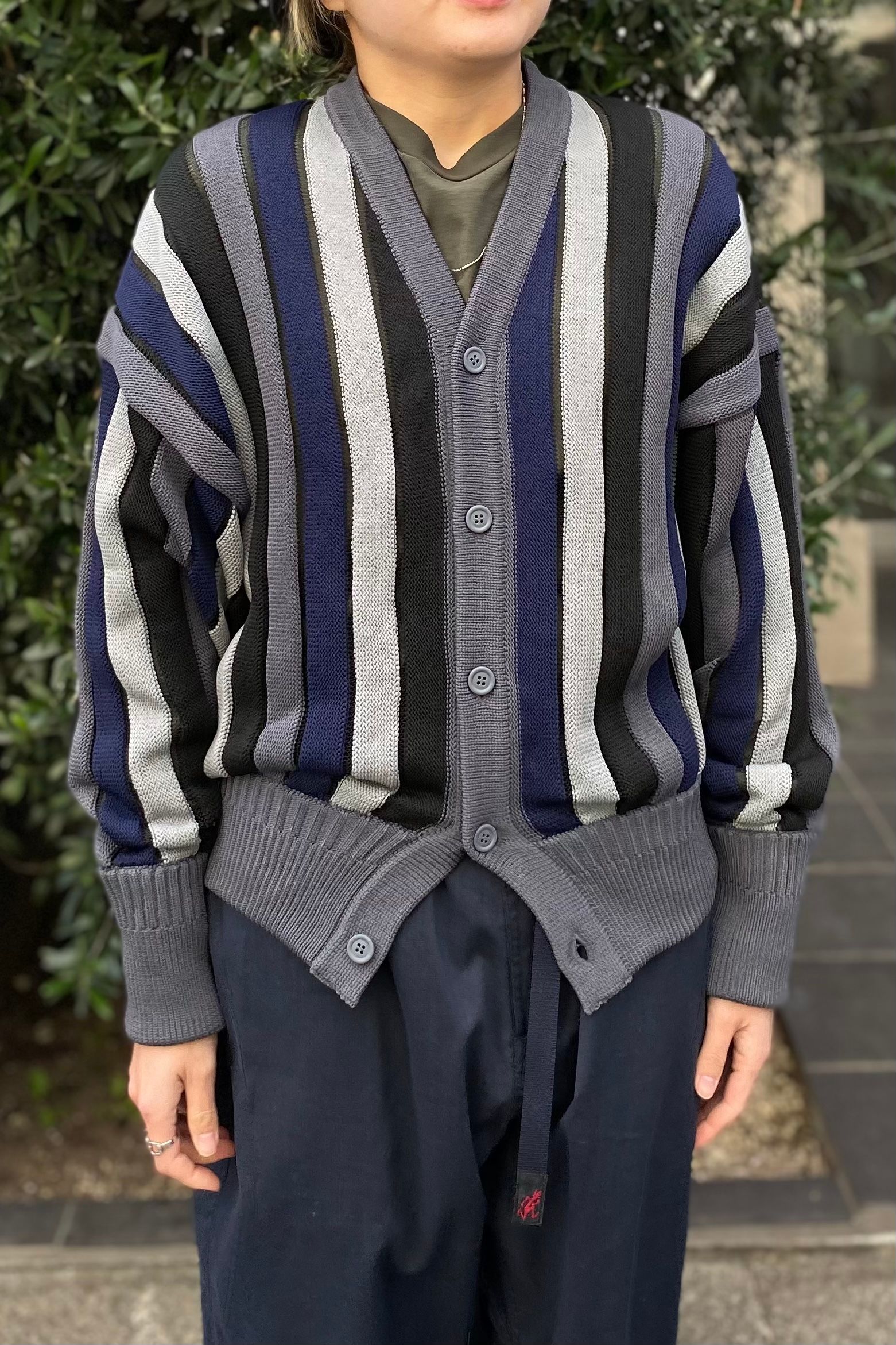 新品未使用】CFCL カーディガン LOUVER CARDIGAN-