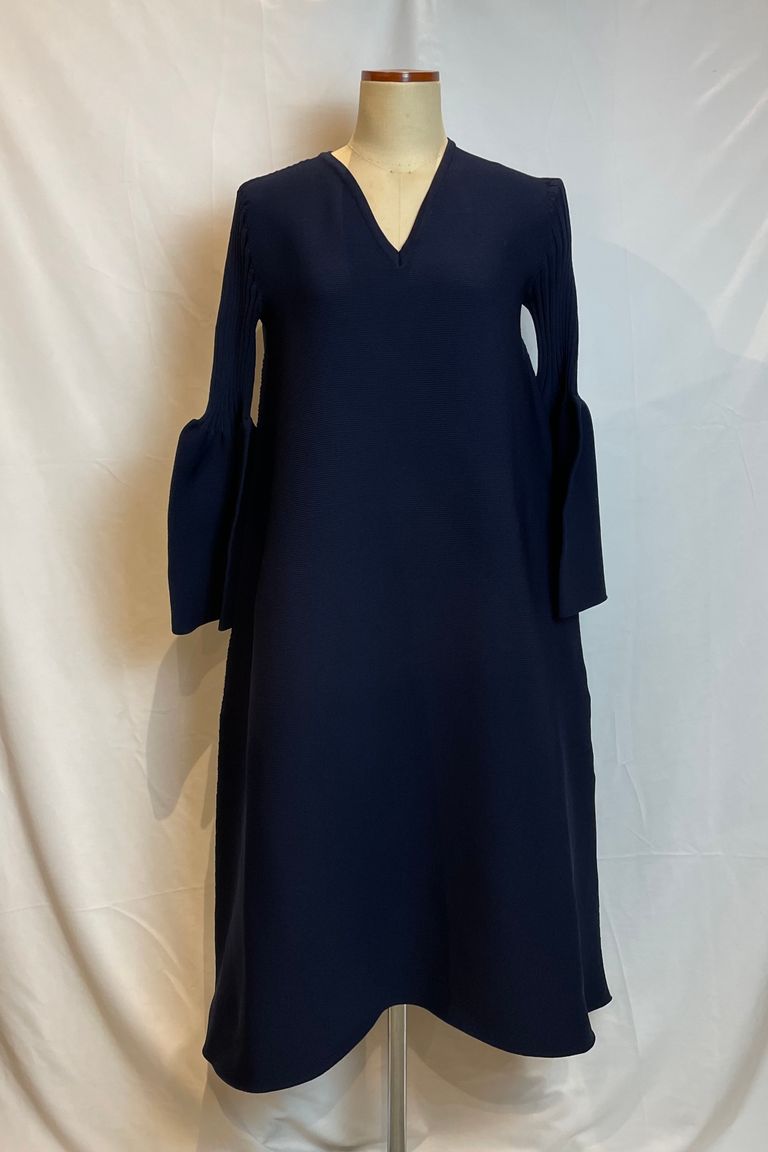CFCL - pottery kaftan 3 -navy- 23ss women | asterisk