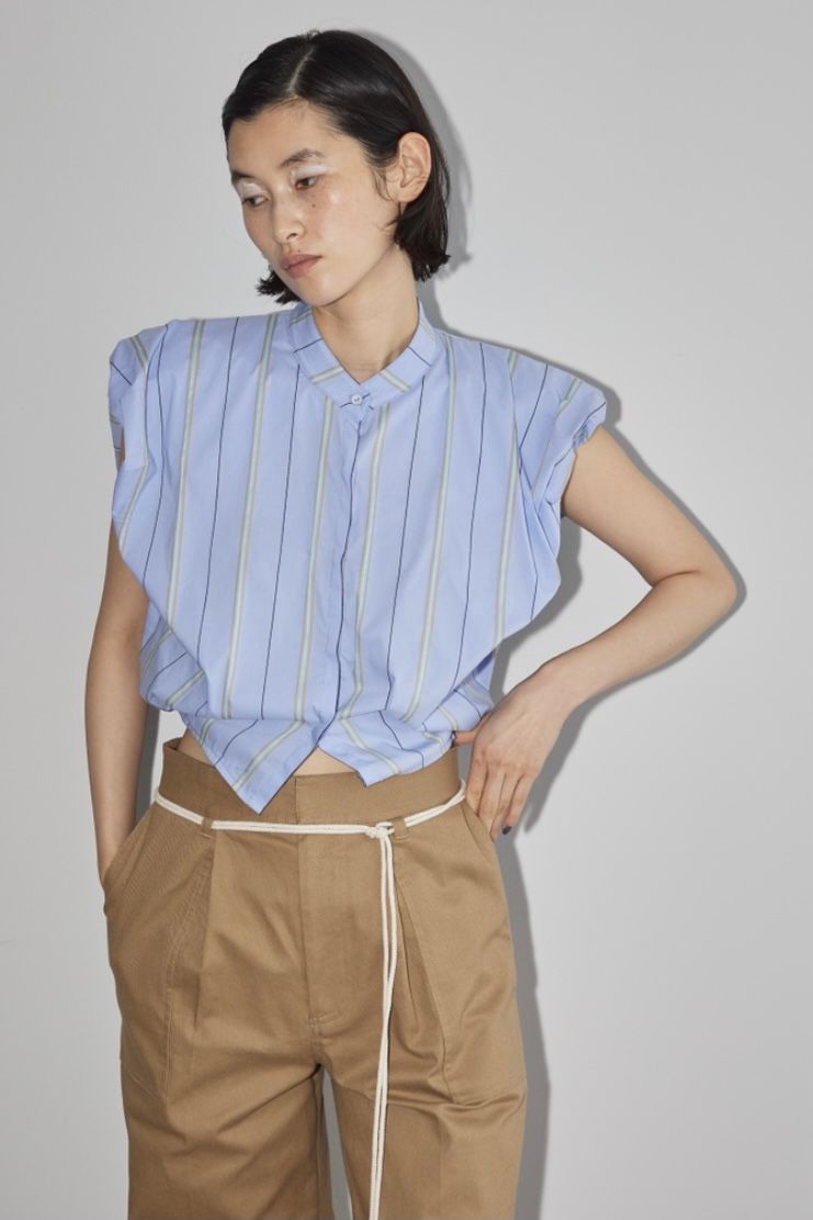 Puff shoulder Compact Shirts TODAYFUL-