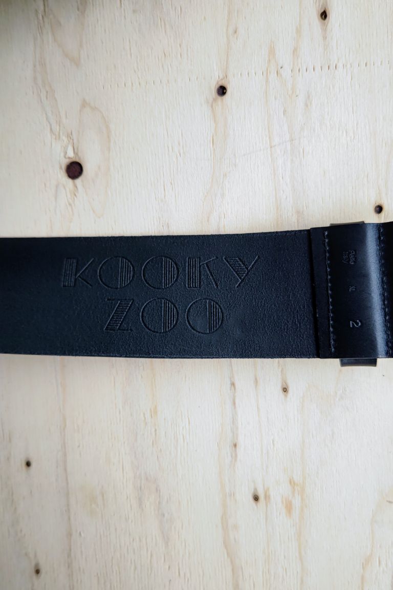 KOOKY ZOO - LEATHER BELT 24ss | asterisk