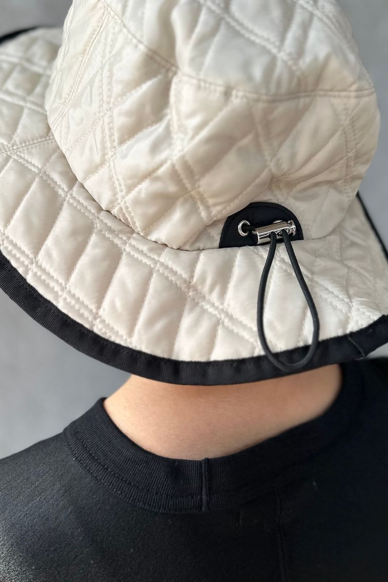 KIJIMA TAKAYUKI - DOUBLE QUILTING SAFARI HAT -beige- 23aw | asterisk