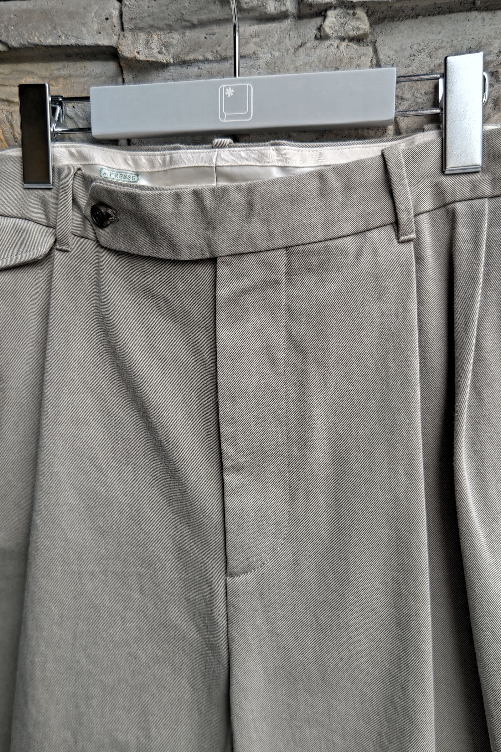 A.PRESSE - Type.2 Chino Trousers -beige- 23aw | asterisk