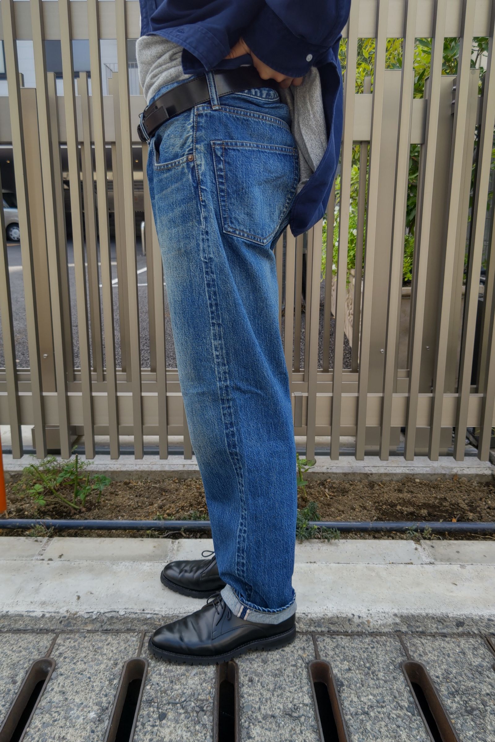 A.PRESSE - washed denim pants e -bleach- 22aw men 8月27日発売