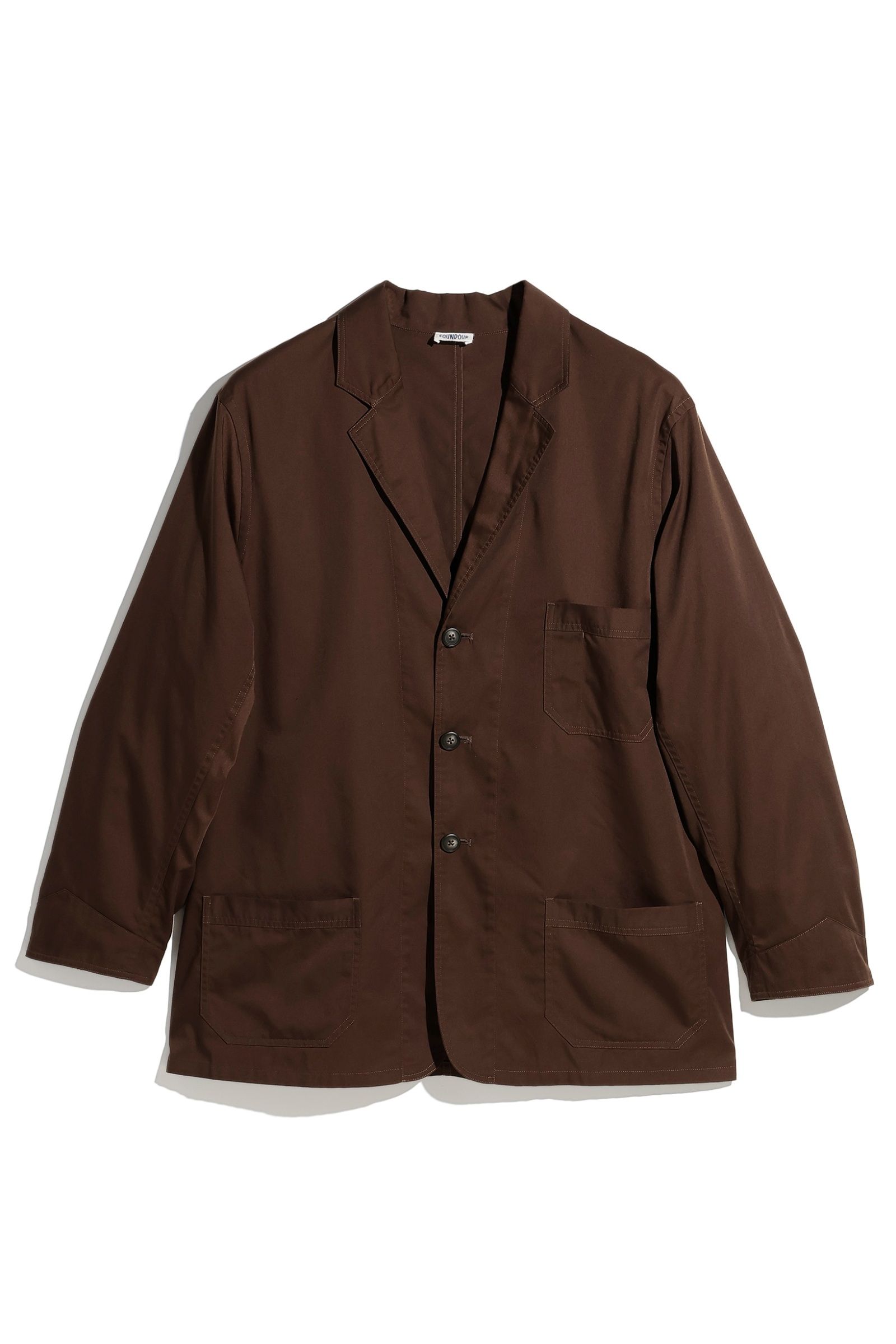 FOUNDOUR 25ss work jacket 新品 FOUNDOUR - WORK JACKET/ワークジャケット-BLACK-25ss | asterisk