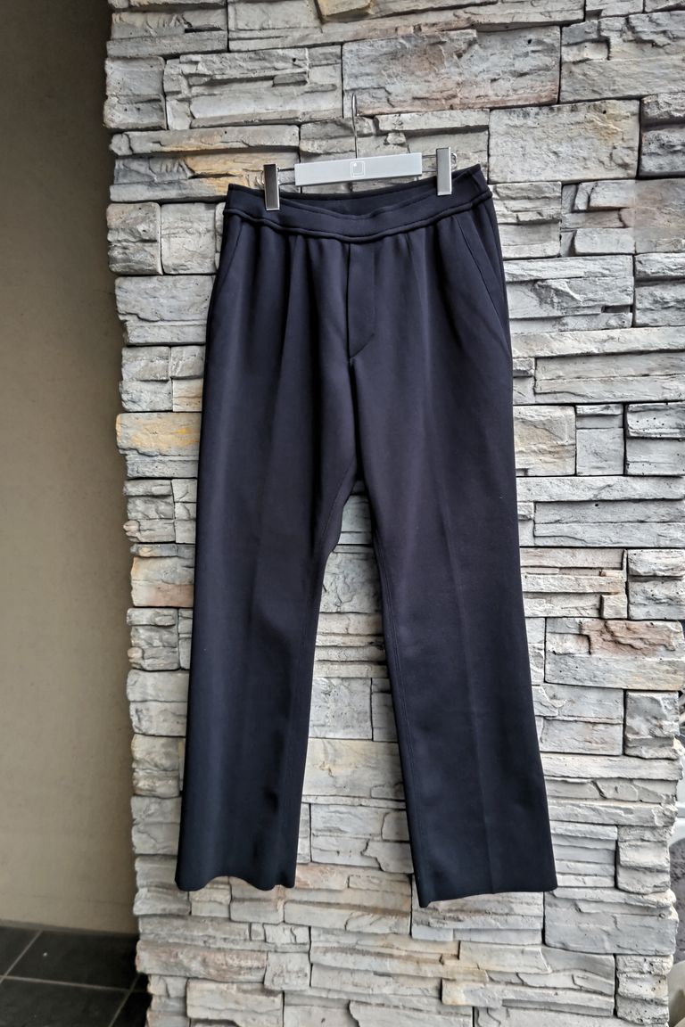 CFCL - MILAN RIB STRAIGHT PANTS -black- 23aw men | asterisk