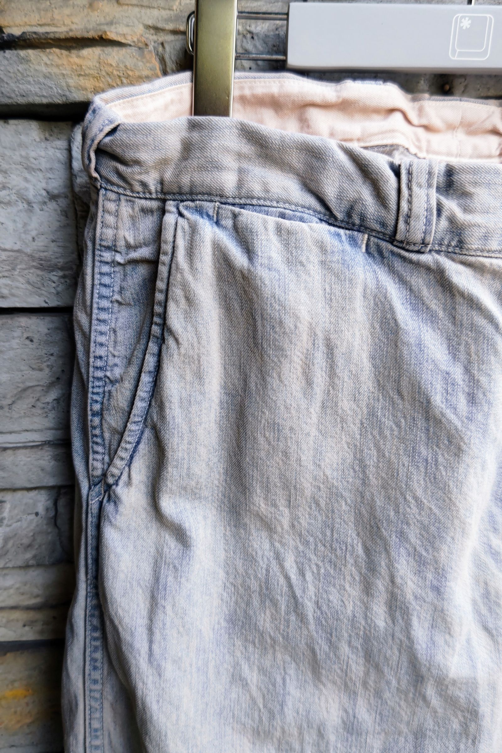 A.PRESSE - vintage prisoner denim trousers -indigo- 23ss | asterisk