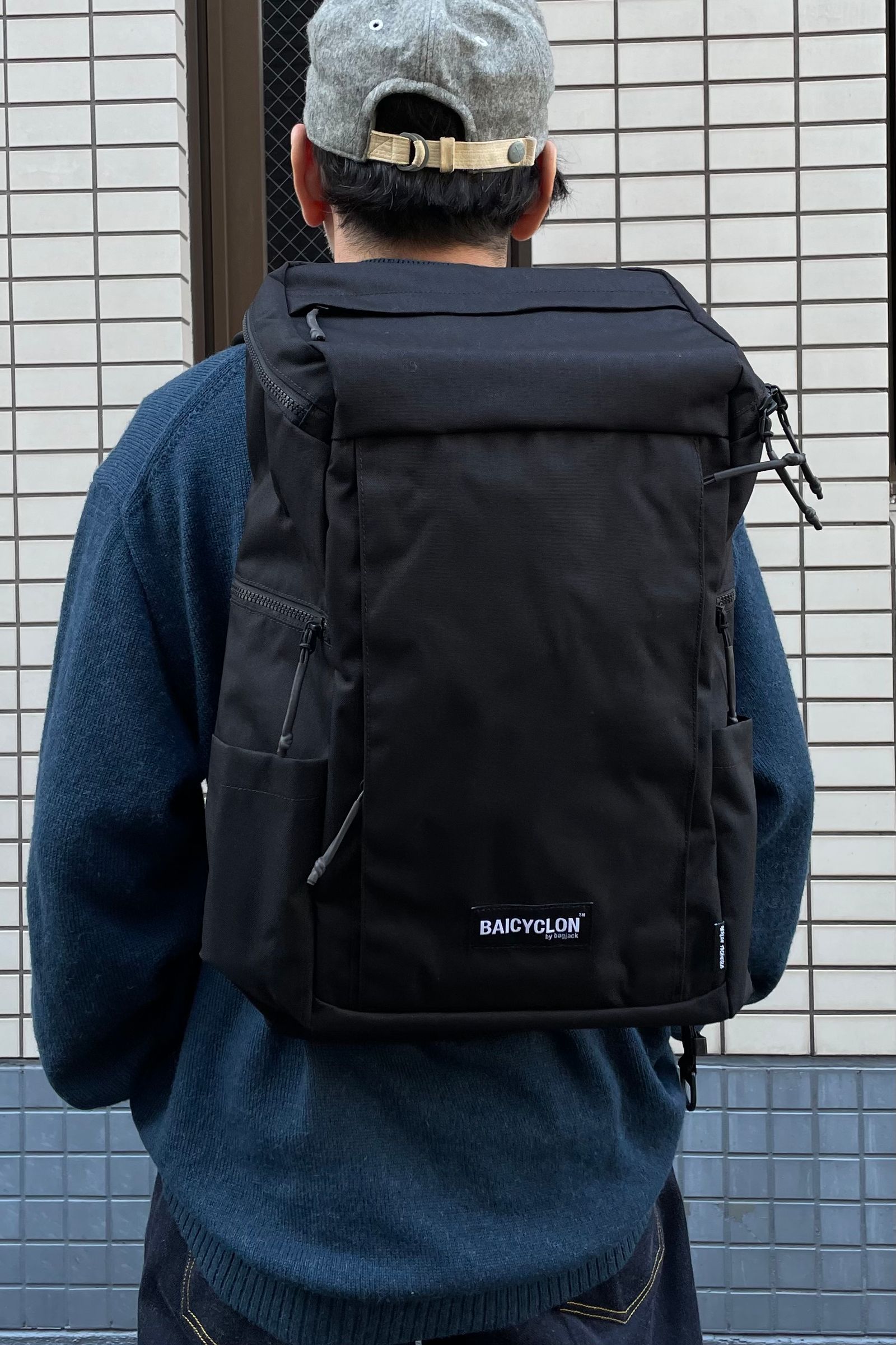 BAICYCLON by bagjack - back pack -black- 23ss | asterisk