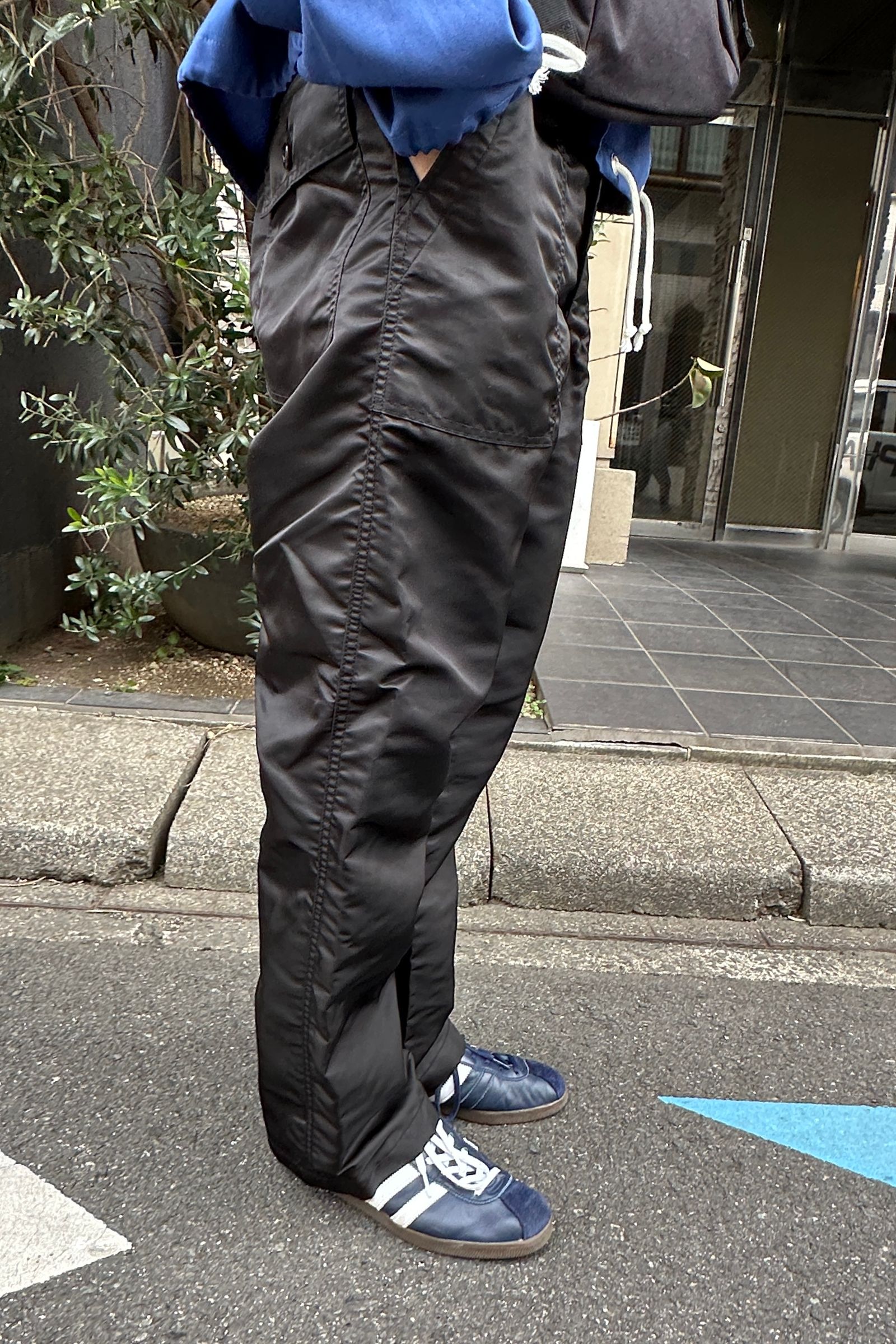 FOUNDOUR - BAKER PANTS/ベイカーパンツ-BLACK-25ss | asterisk