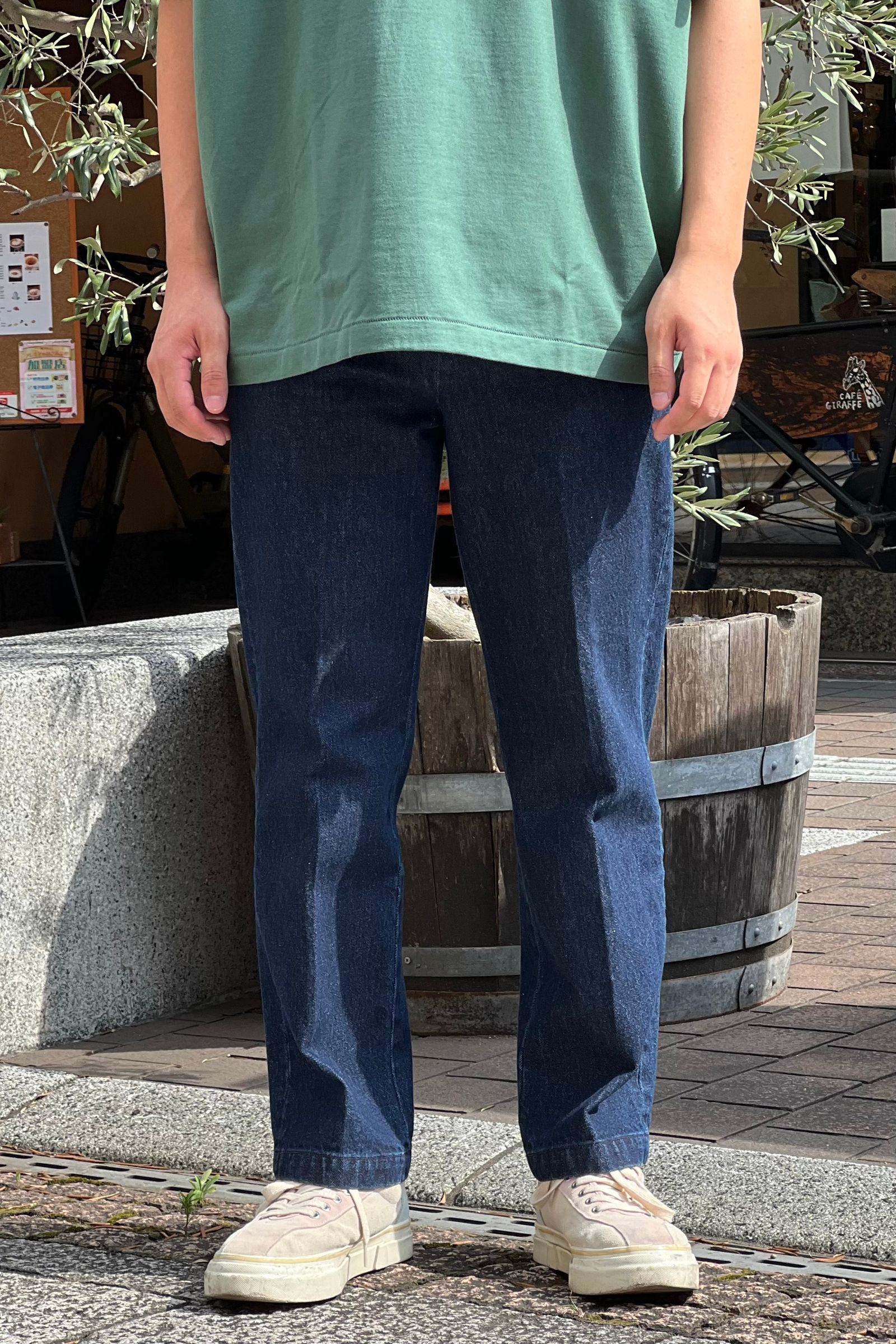 FARAH - ファーラー/ストレートデニム/straight pants -navy- 22aw men