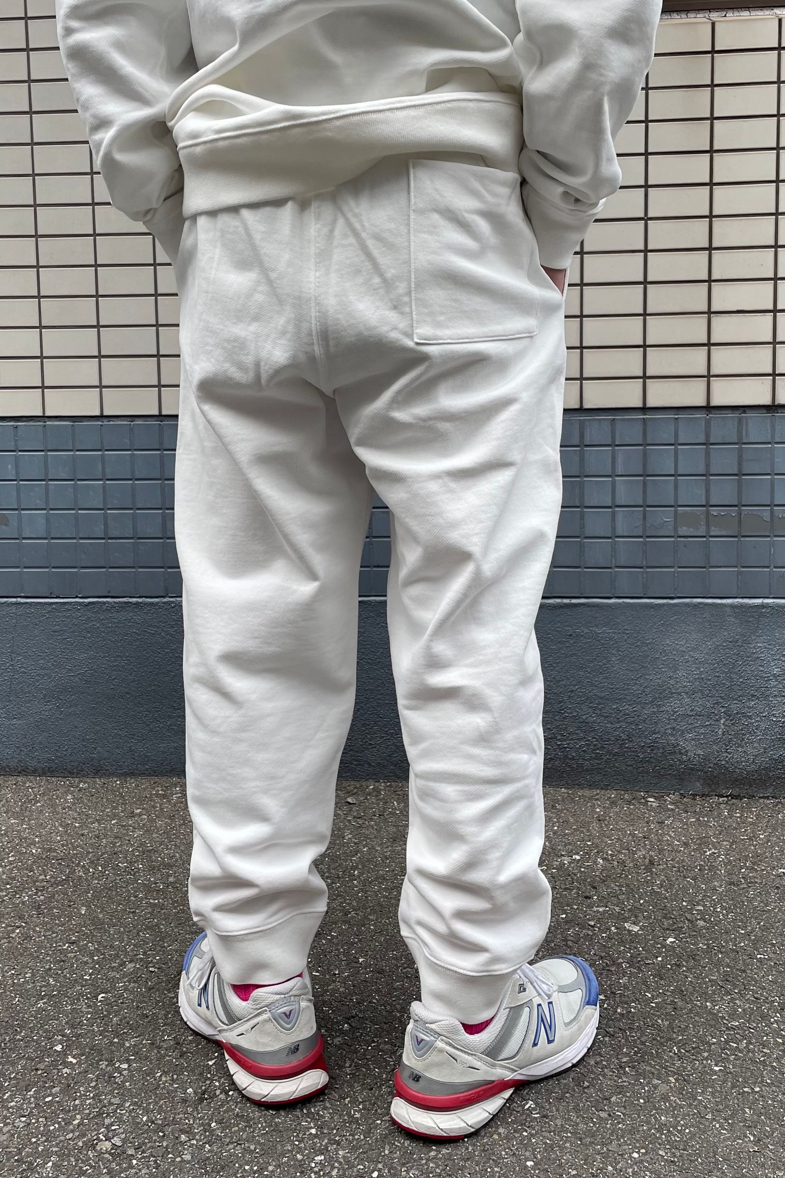 FITFOR - sweat long pants -white- 23ss | asterisk