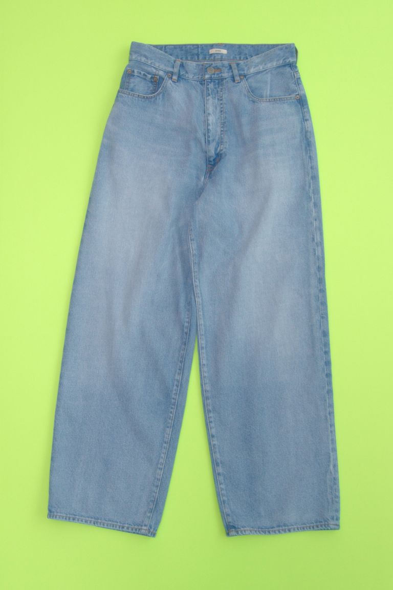 awasa - 5ポケット ライトオンス ワイドデニム- light indigo-25ss 3月  