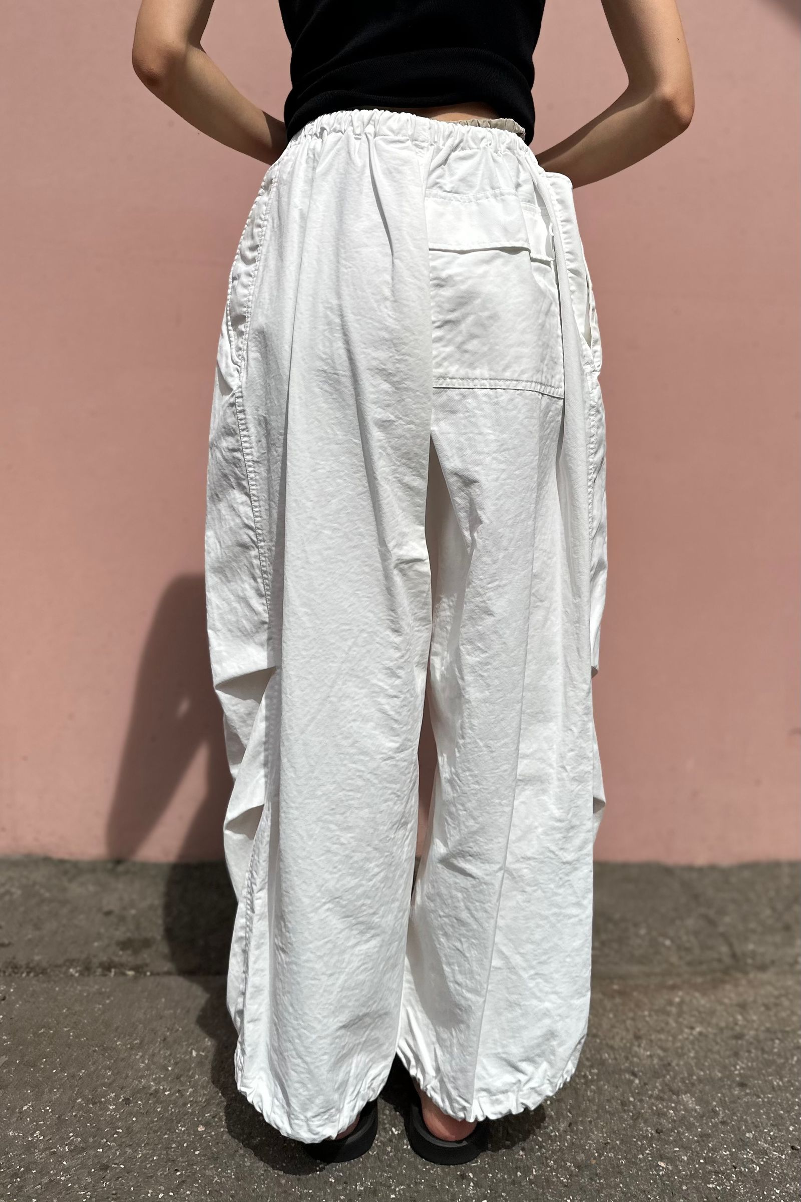 TODAYFUL - boyfriend nylon pants -white- 23ss | asterisk