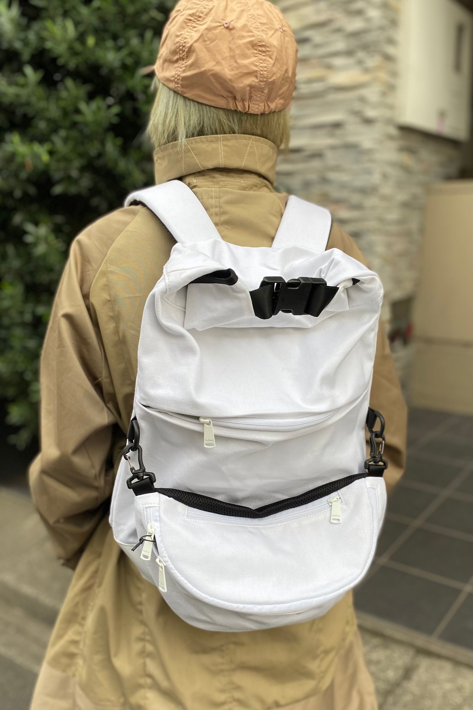 JUN MIKAMI × WILD THINGS BACKPACK バックパック-silversky