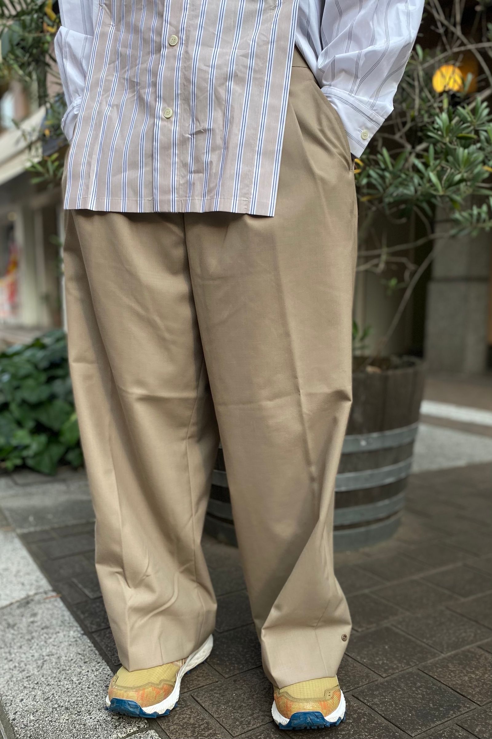 is-ness - × neat 2way wide pants 21aw | asterisk