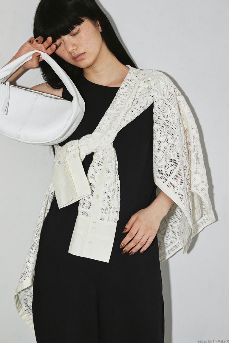 TODAYFUL - block lace shirts -white- 22 pre fall | asterisk