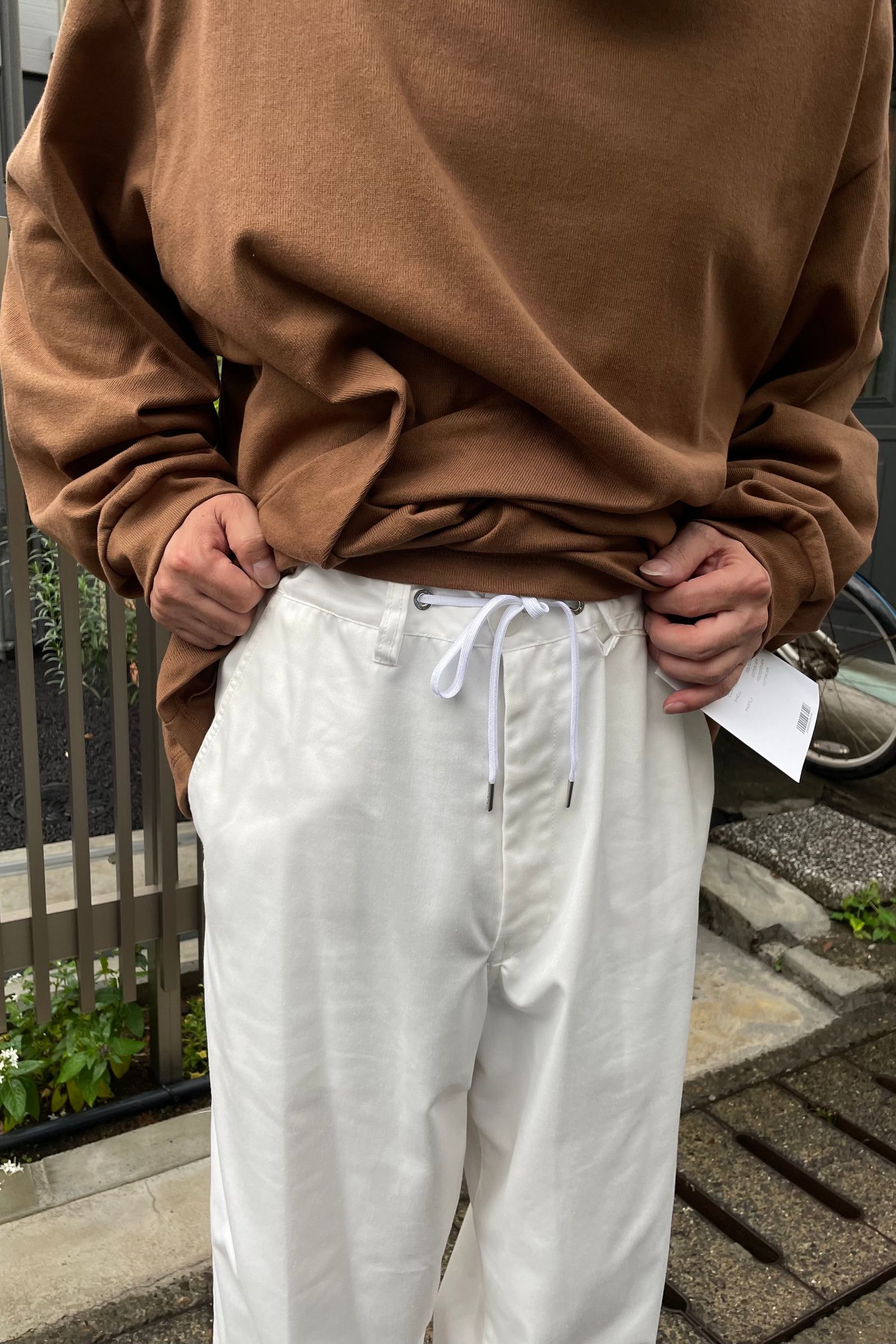 FUMITO GANRYU - warm up raboratory pants 21aw | asterisk