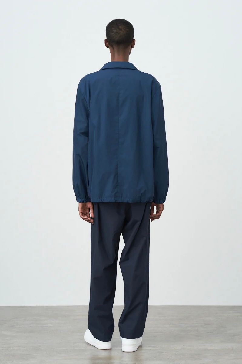 公式の店舗-ATON COTTON TYPEWRITER | EASY TAPERED PANTS (PRAGSM0303) •075/NAVY  テーパード パンツ：セレクトショップ• モンドジャコモ - lab.comfamiliar.com