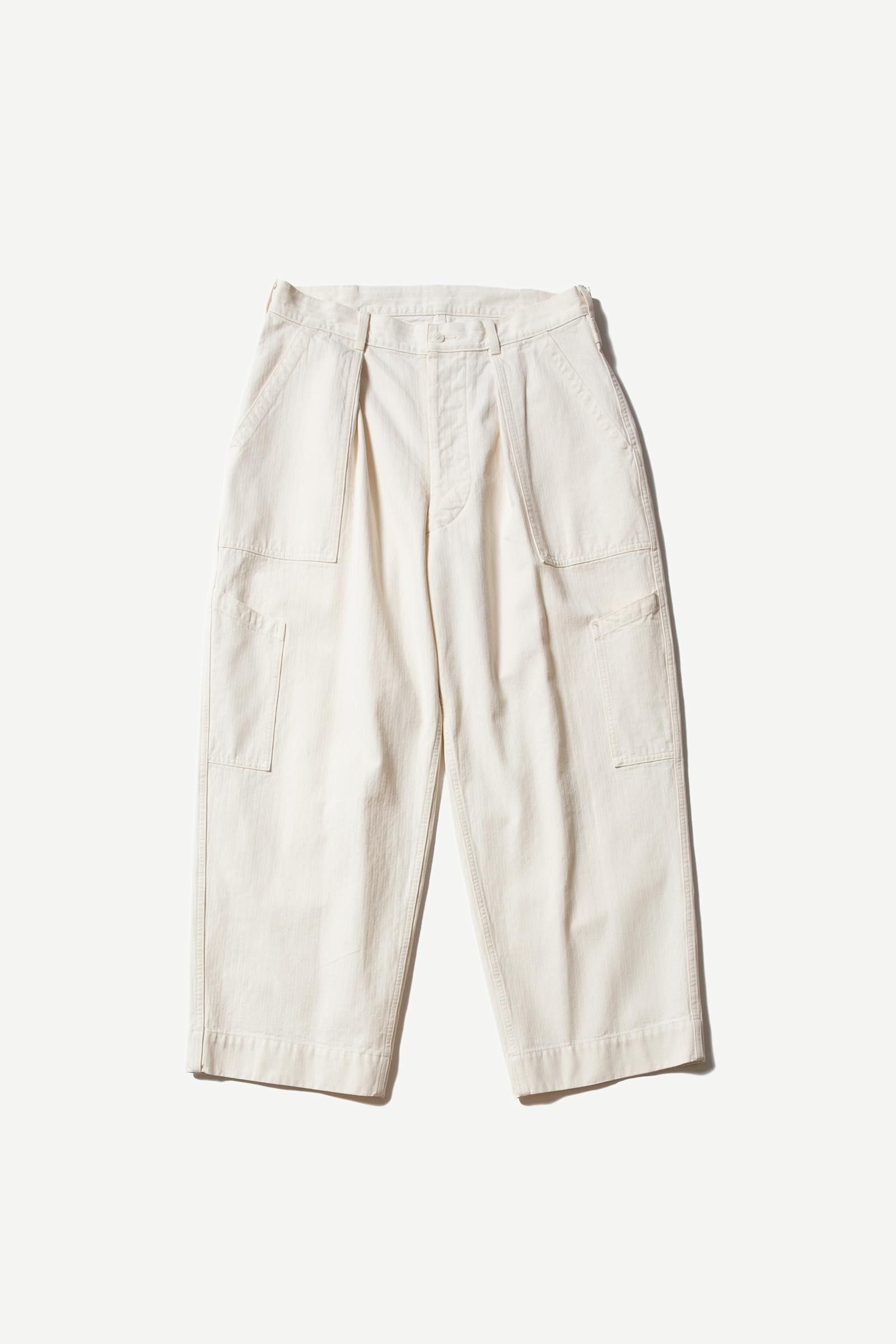 A.PRESSE - usaf hemmed bottoms -natural- 1月22日発売! | asterisk