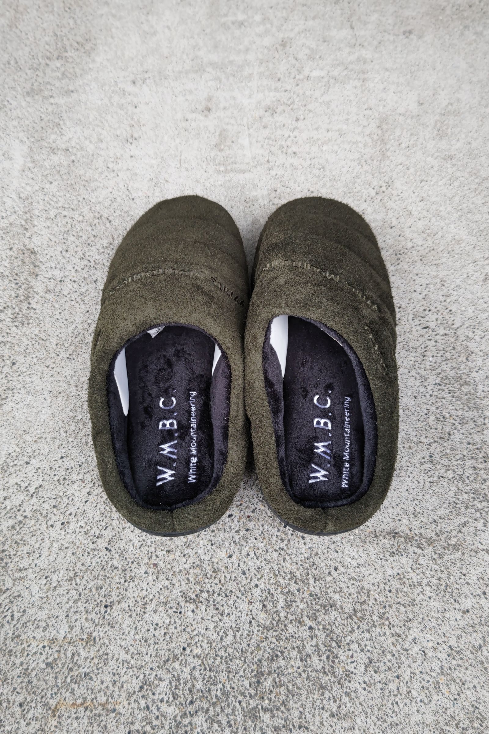 White Mountaineering - wmbc × subu winter sandals -navy- 22aw men