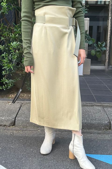 ❄神戸レタス☆未使用タグ付き☆ストライプスカート ためよ