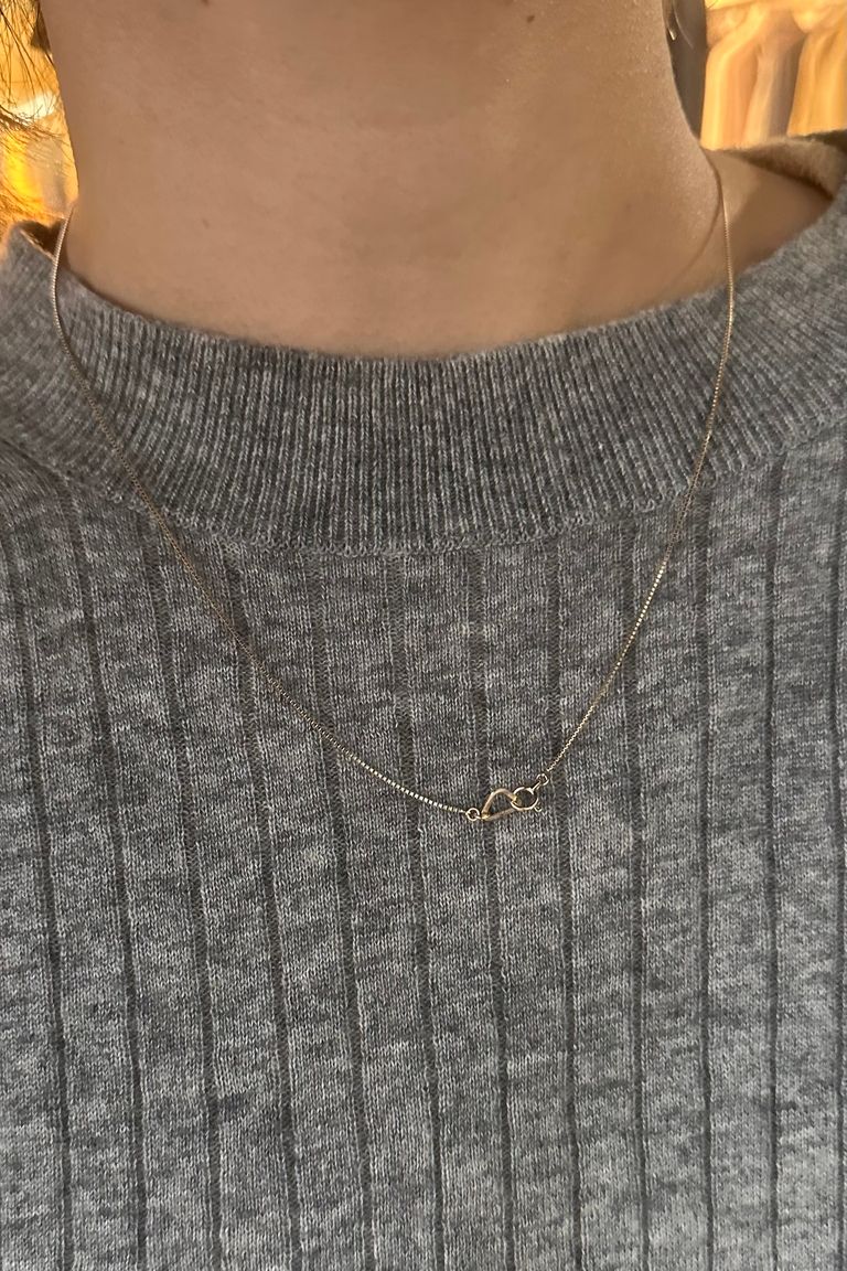 UNUSED - UH0625/K10 Necklace.VENETIAN CHAIN NECKLACE 細- 25ss  