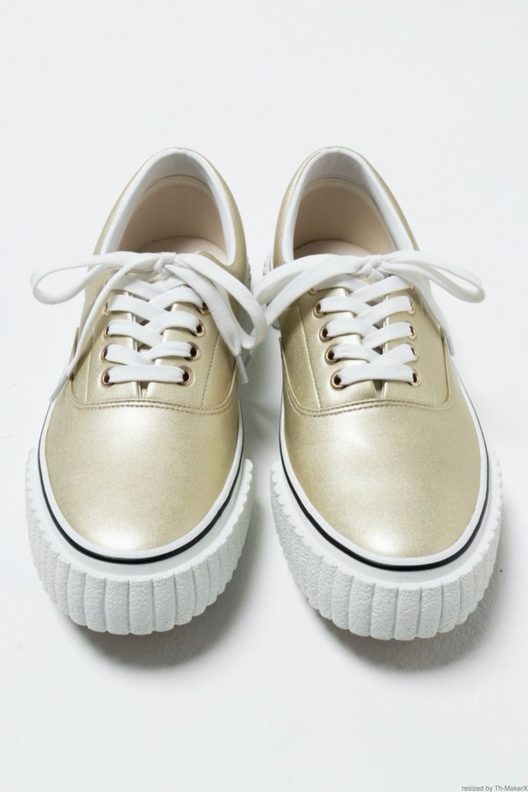 FUMITO GANRYU - rubber sole sb shoes -gold- 22aw unisex | asterisk