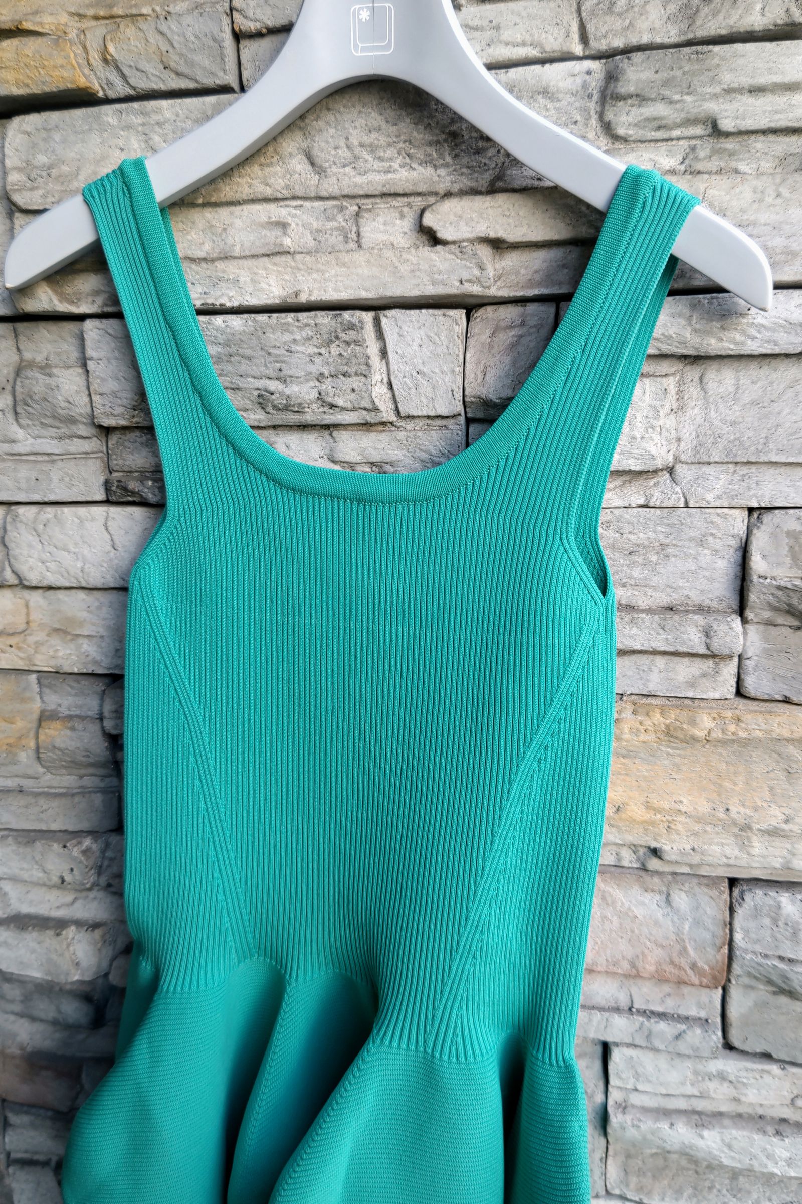 CFCL - pottery hs dress 1 -emerald- 23ss women | asterisk
