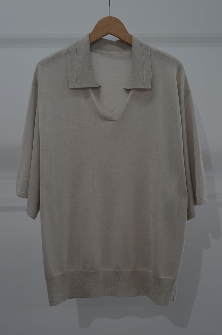 SEEALL【シーオール】OVERSIZED SKIPPER - ポロシャツ