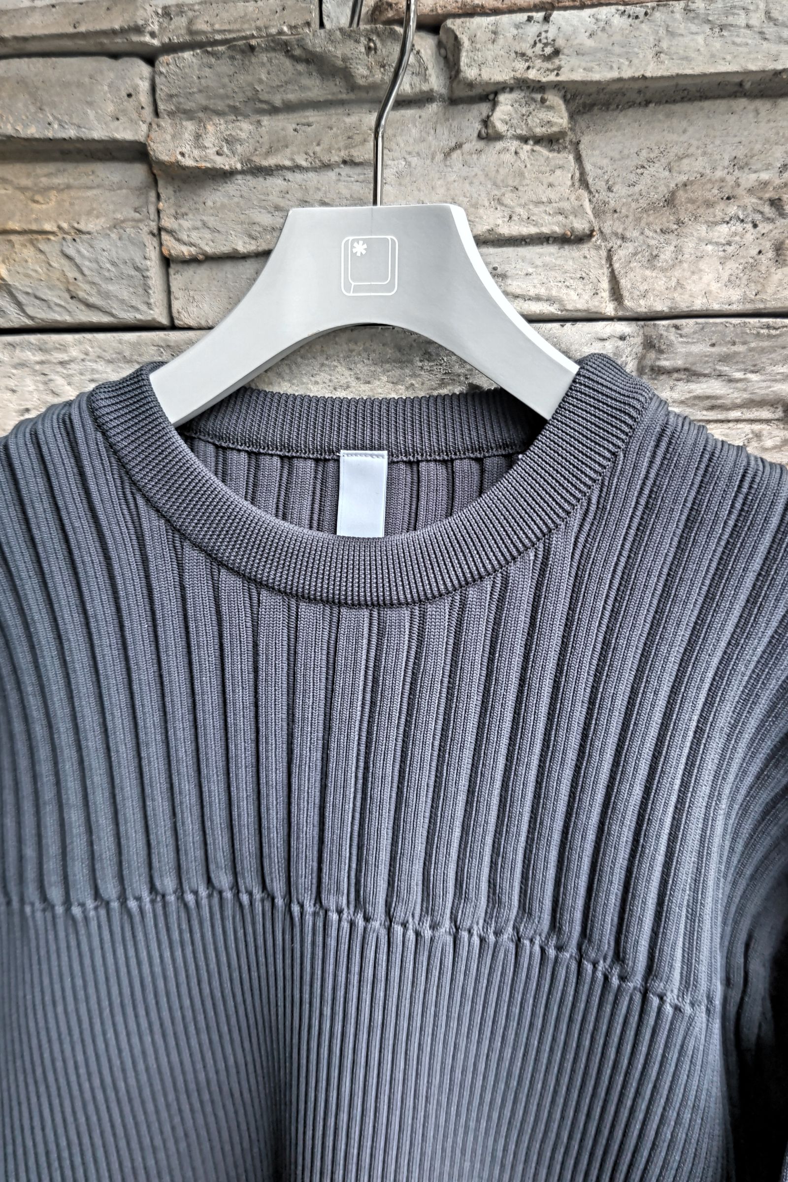 CFCL - FLUTED PULLOVER-SHADOW GRAY-VOL.7 24ss | asterisk