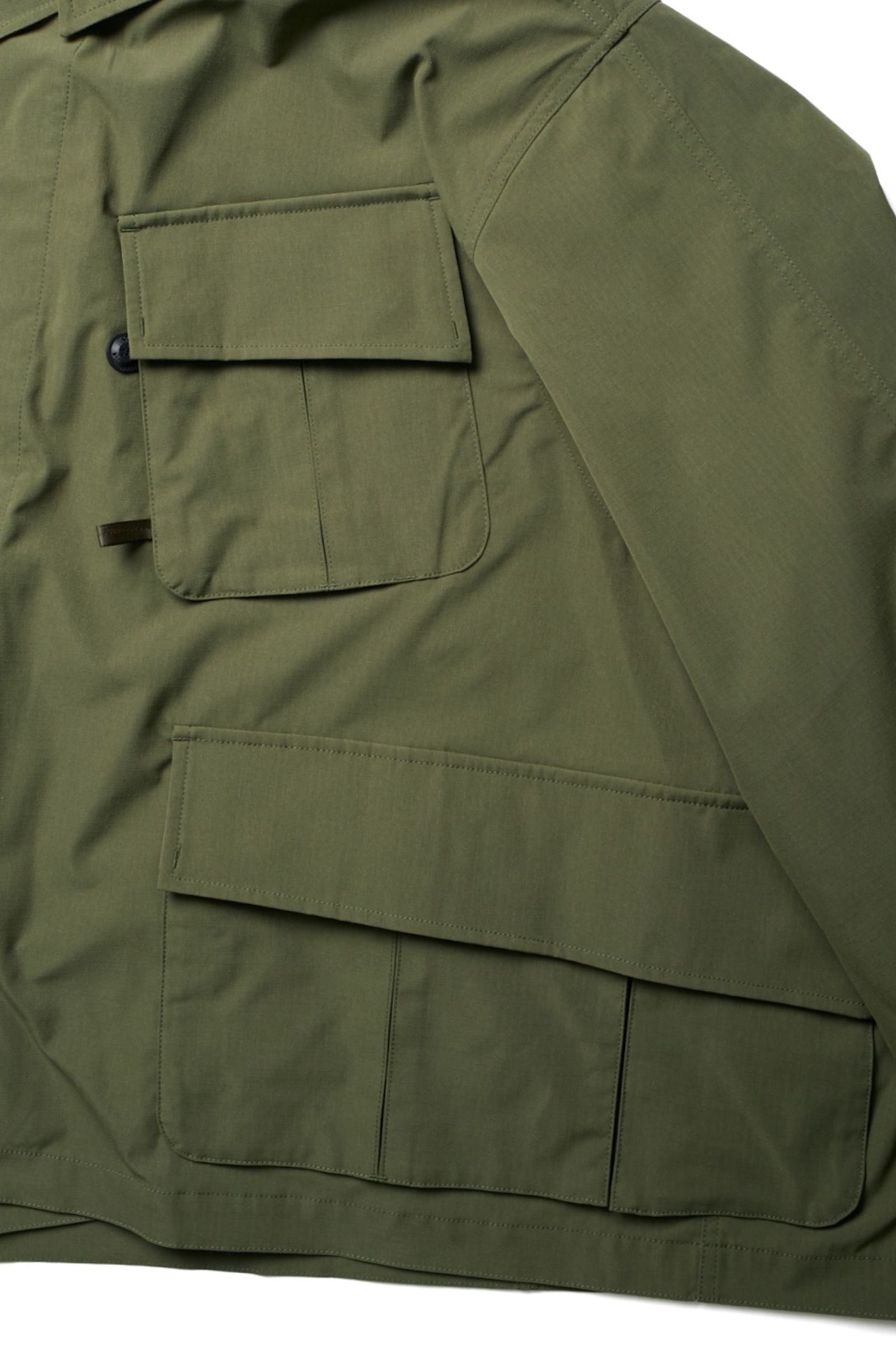 tech jungle fatigue jacket 21aw - L - BLACK