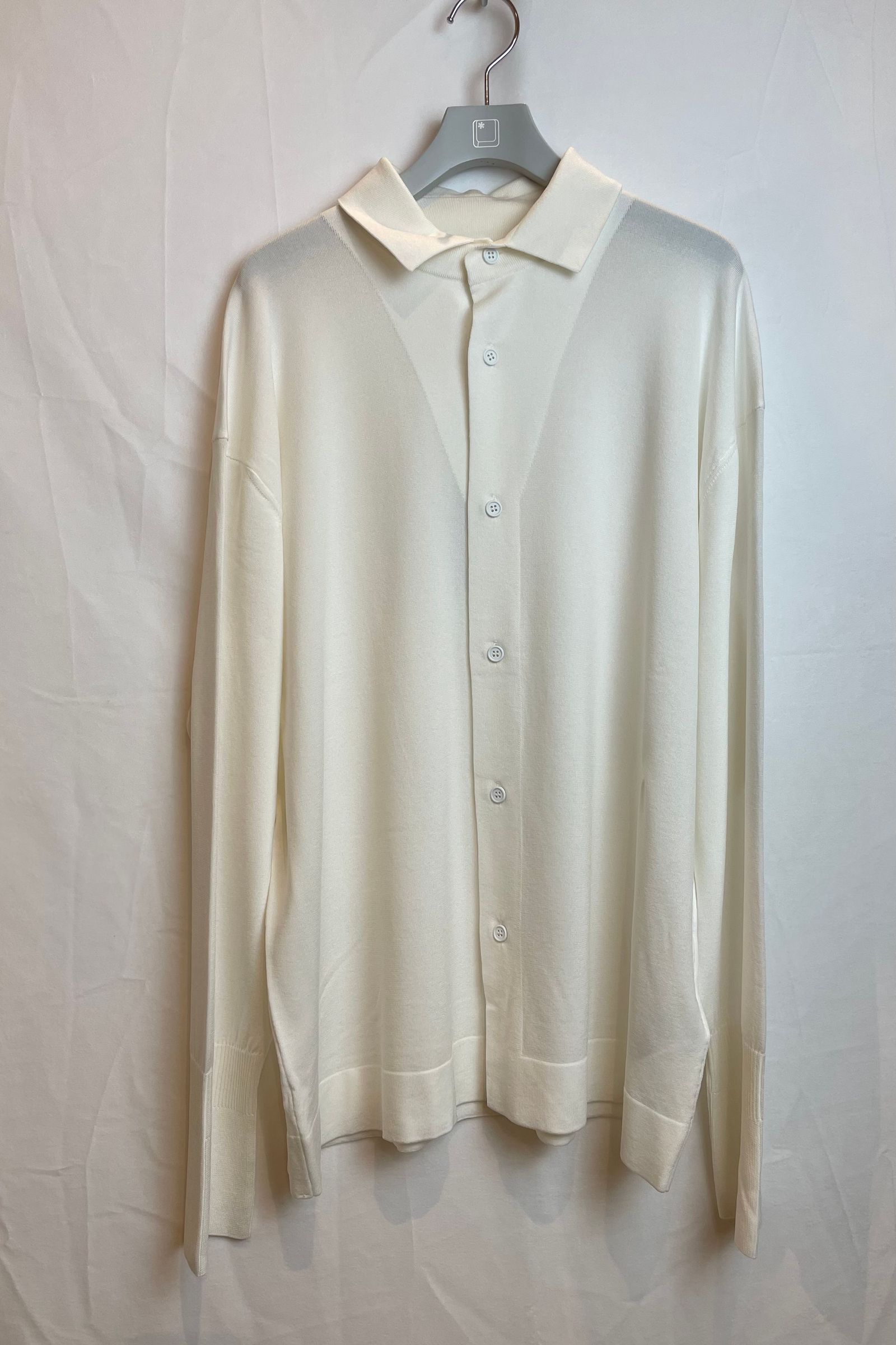 CFCL - high gauge shirt 1 -white- 23ss men | asterisk