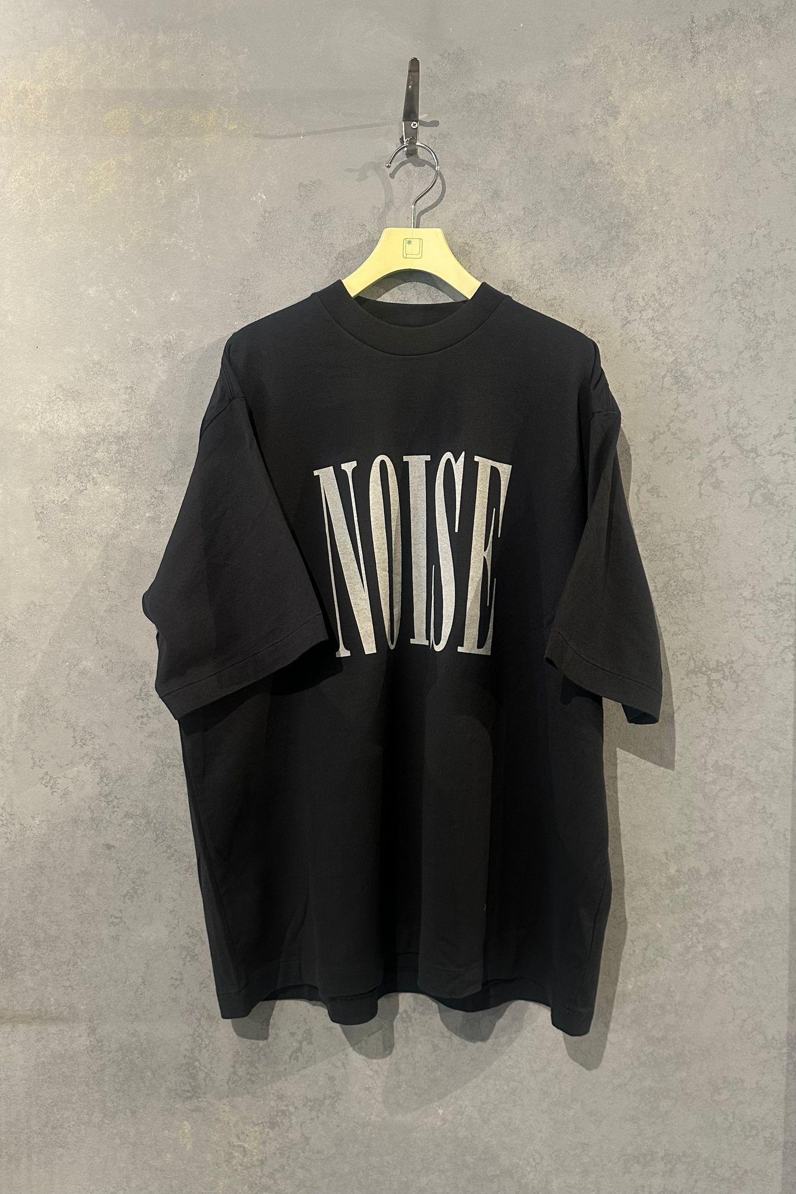 blurhms ROOTSTOCK - NOICE ROCK Print Tee/WIDE - InkBlack - men 24ss |  asterisk