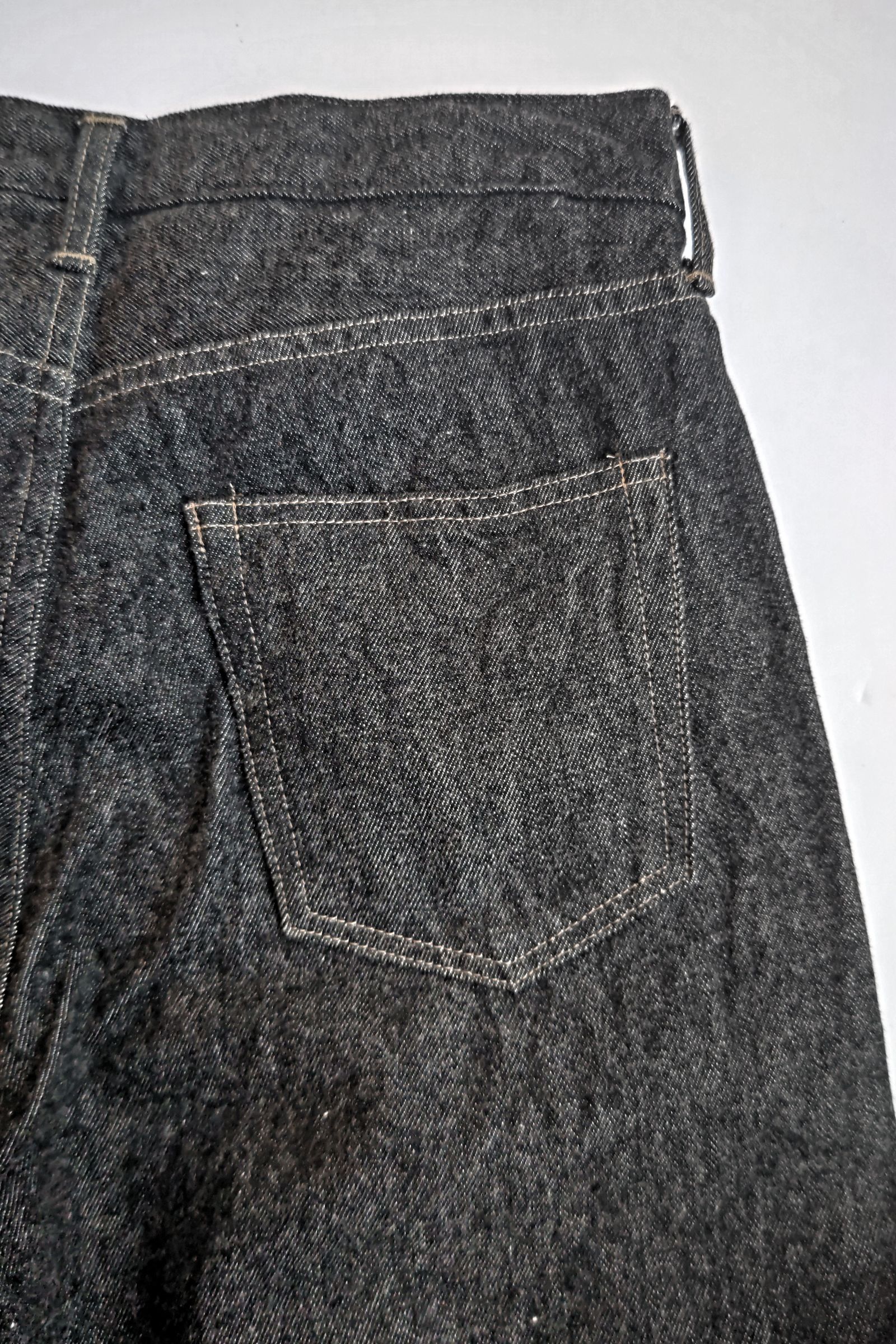 A.PRESSE - Black Washed Denim Pants -black- 2023STYLE2 | asterisk