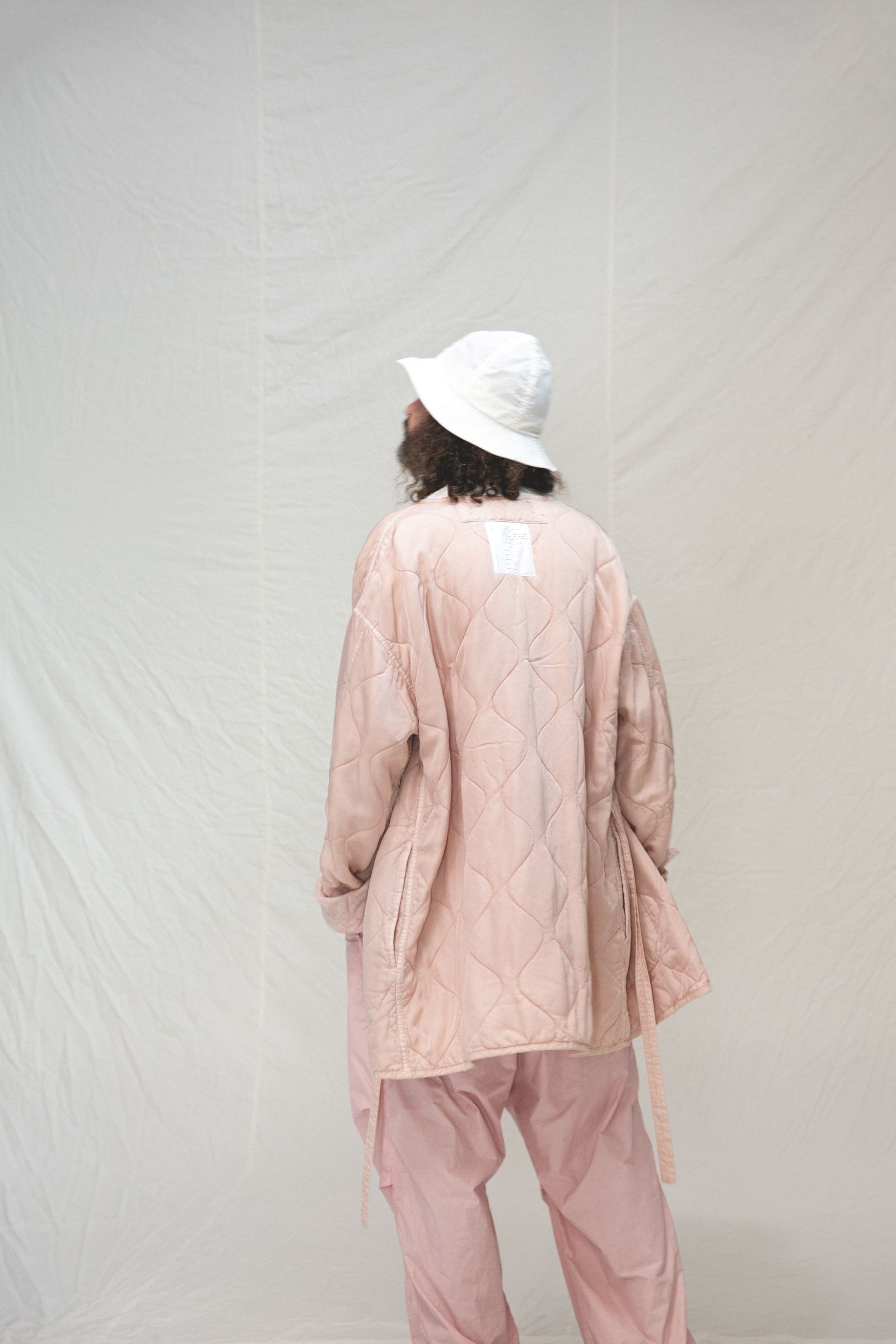 INNAT - liner coat -pink- 22ss unisex | asterisk