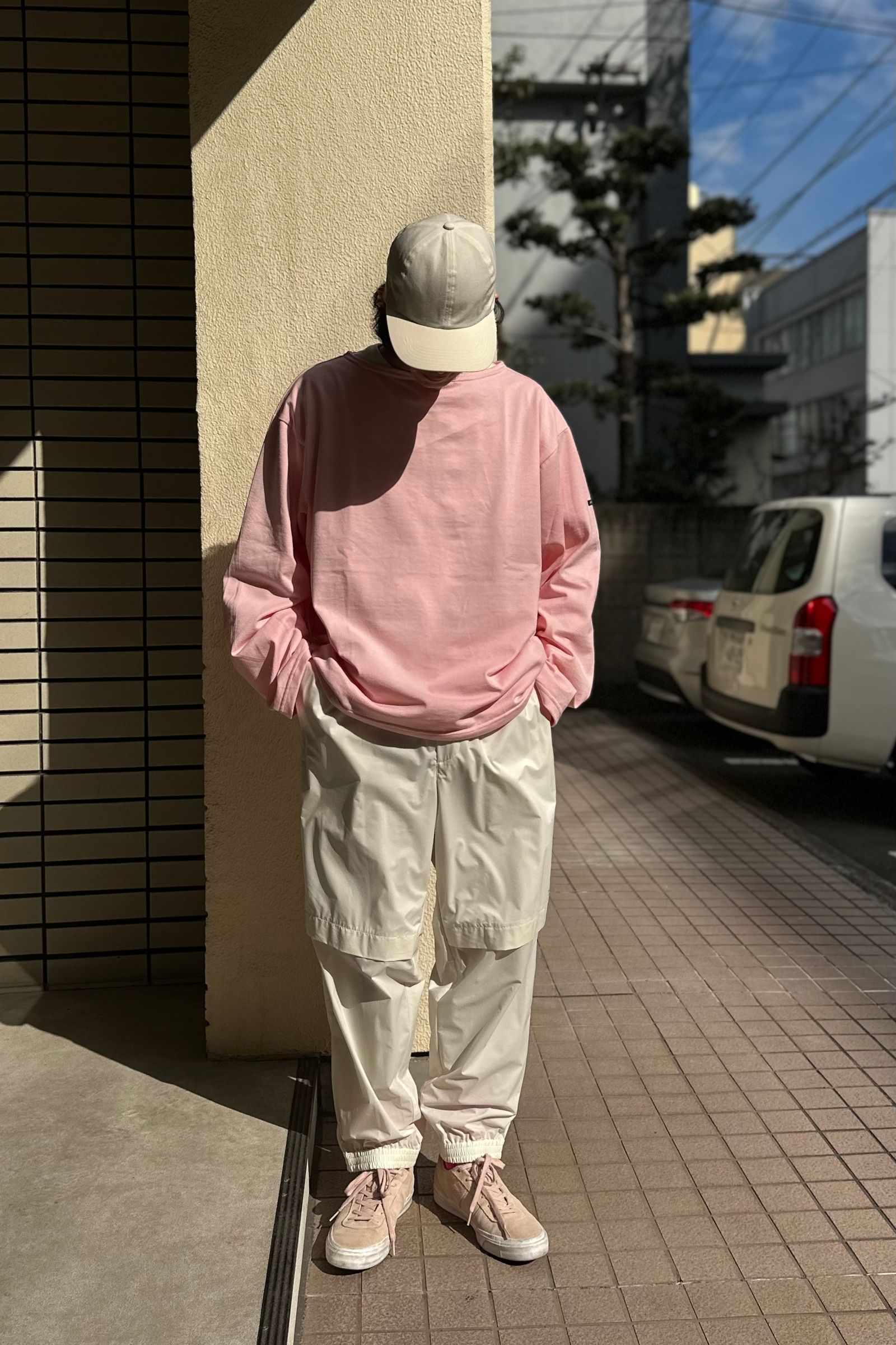 バスクシャツコーデ/OUTIL