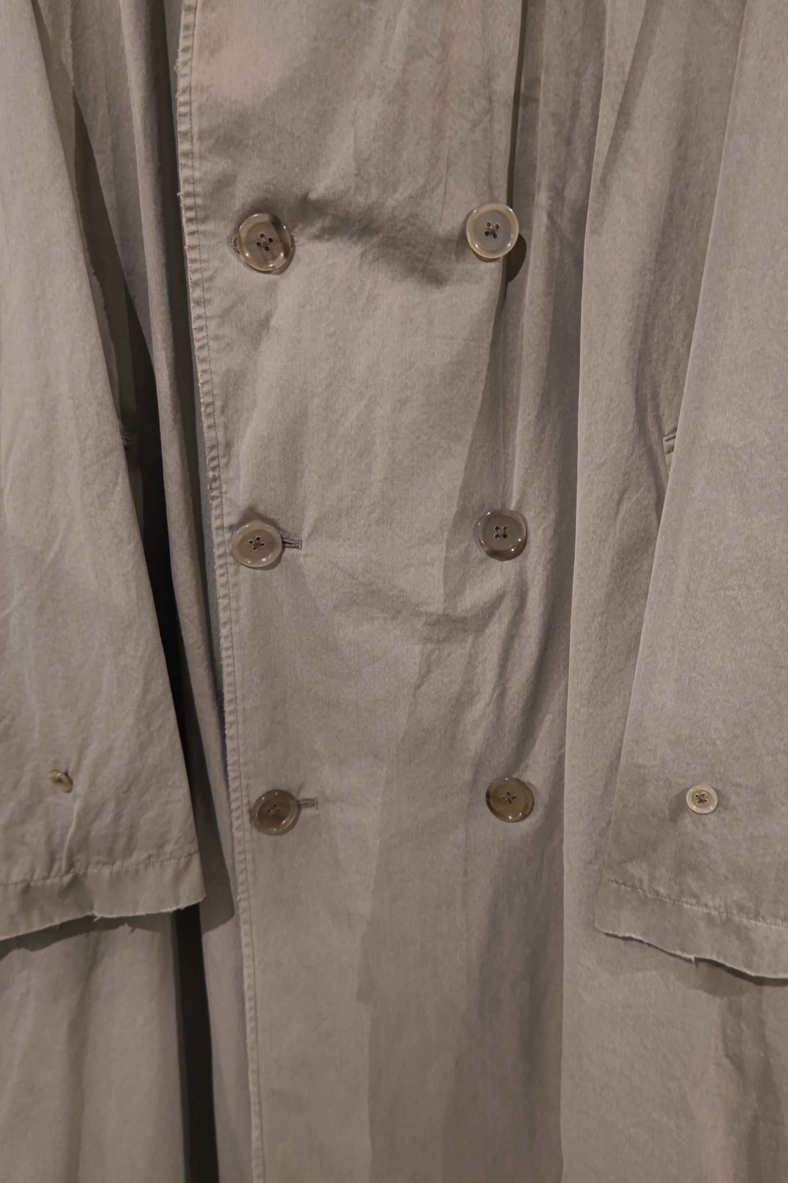 A.PRESSE - Vintage Trench Coat -ECRU-2024STYLE1 | asterisk