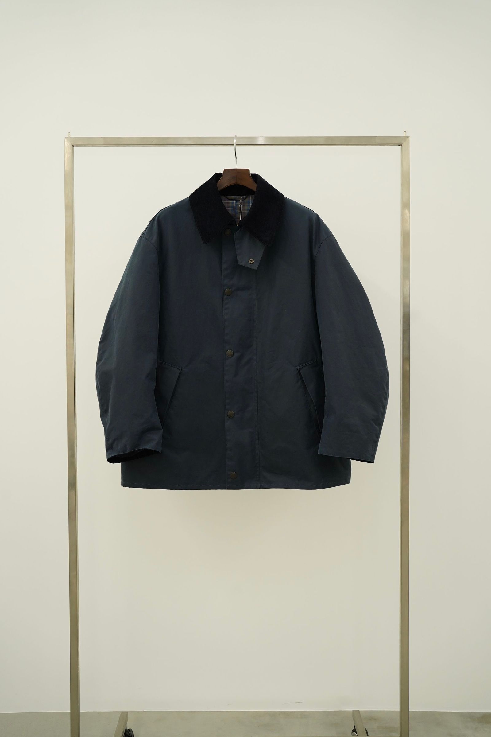 JOHN PARTRIDGE - oversized coverall jacket -indigo- 23aw unisex