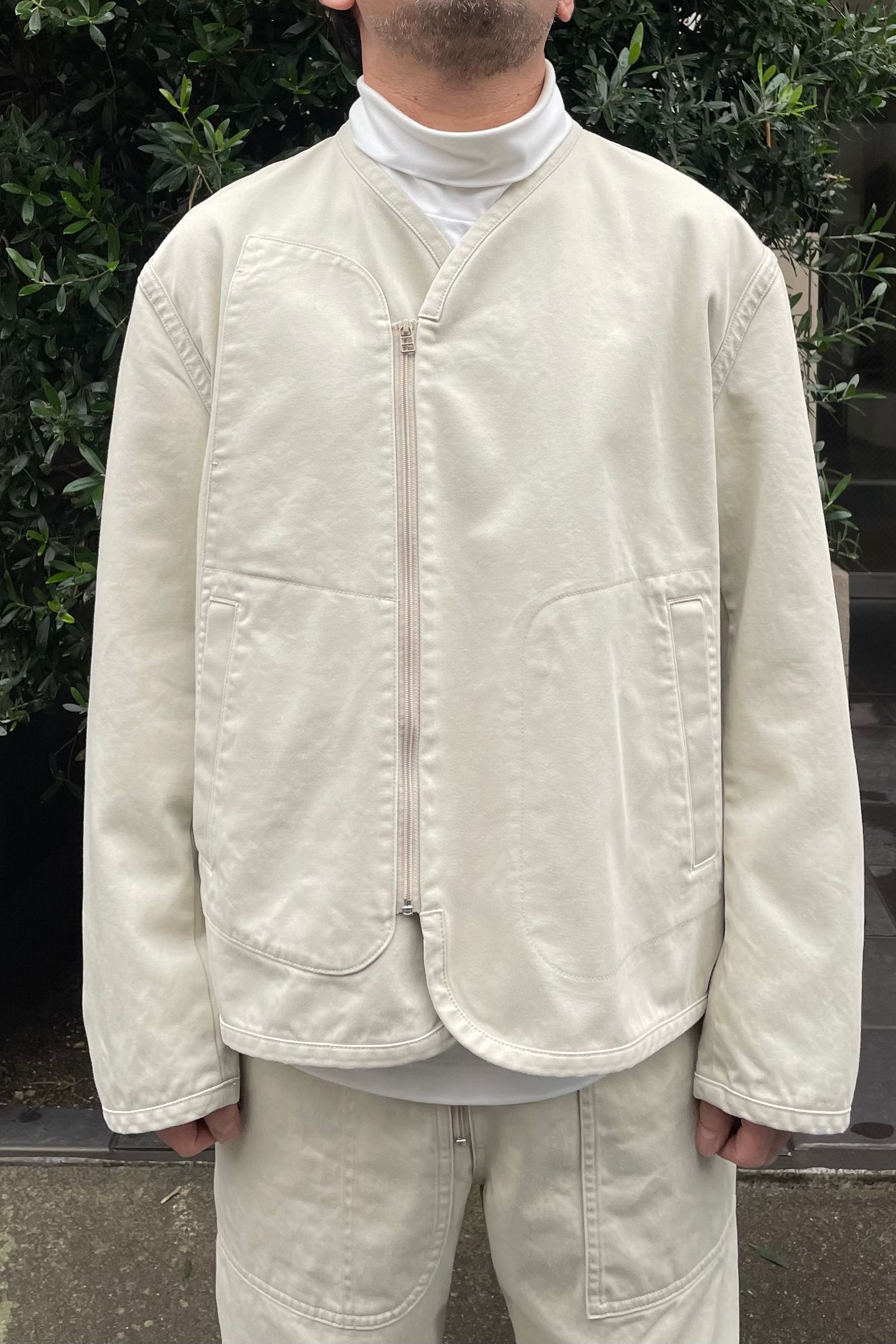 WEWILL - liner jacket -ivory- 23ss | asterisk