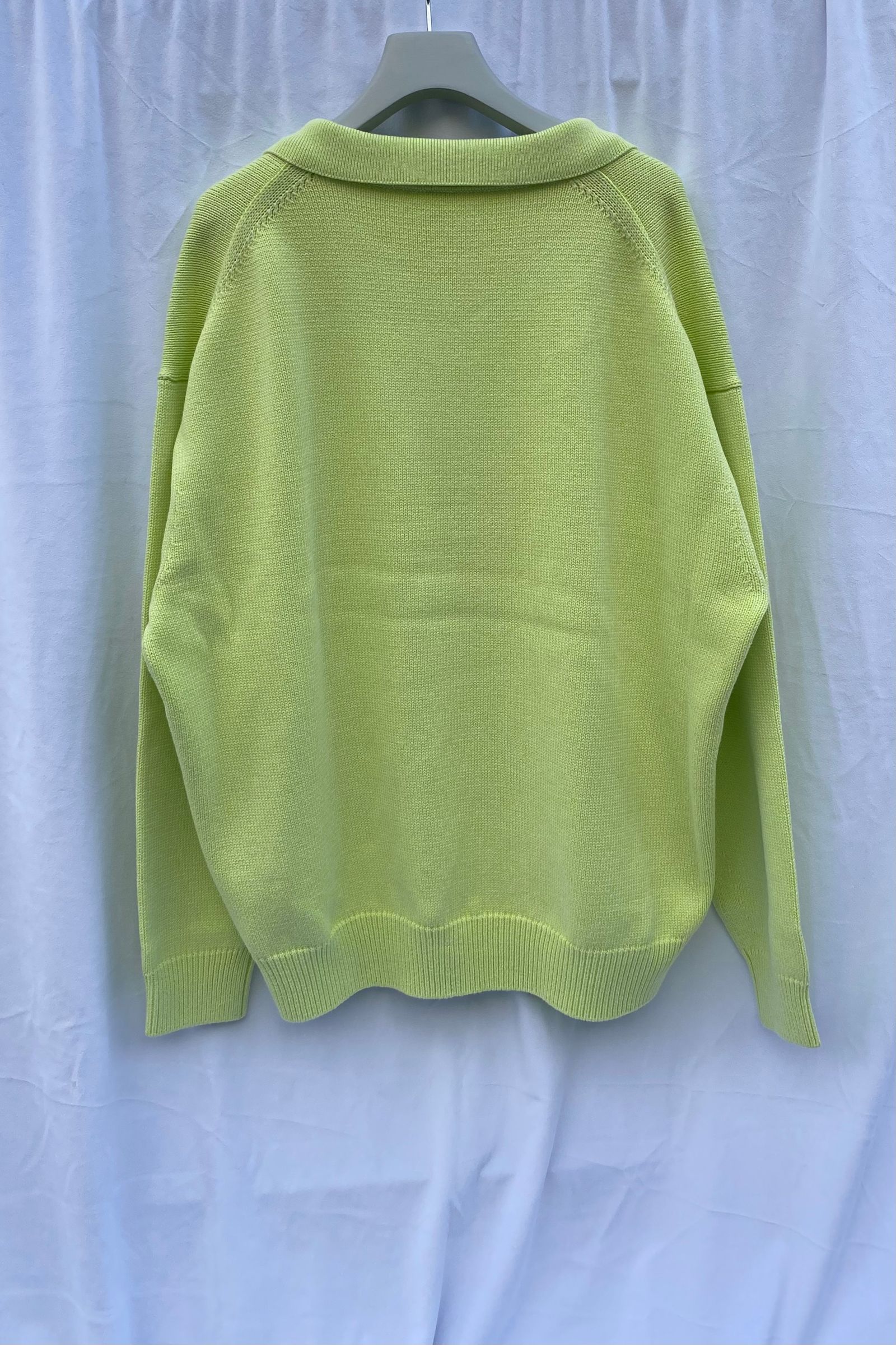 MEIAS - lily co/pe skipper pullover -t.lime- 23ss unisex | asterisk