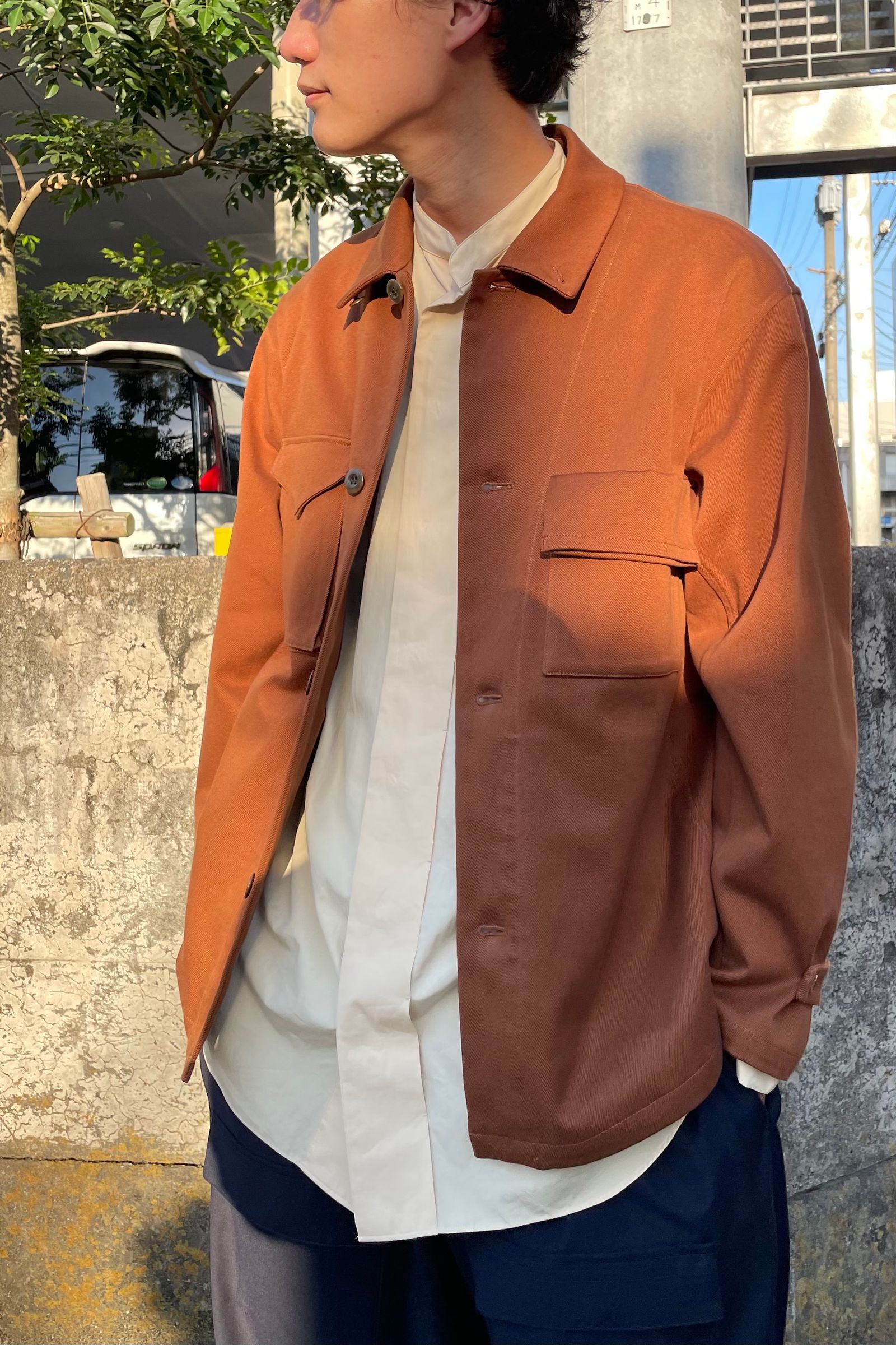 売れ筋がひ新作！ POLYPLOID C Fresh WORKWEAR JACKET B Beige メンズ