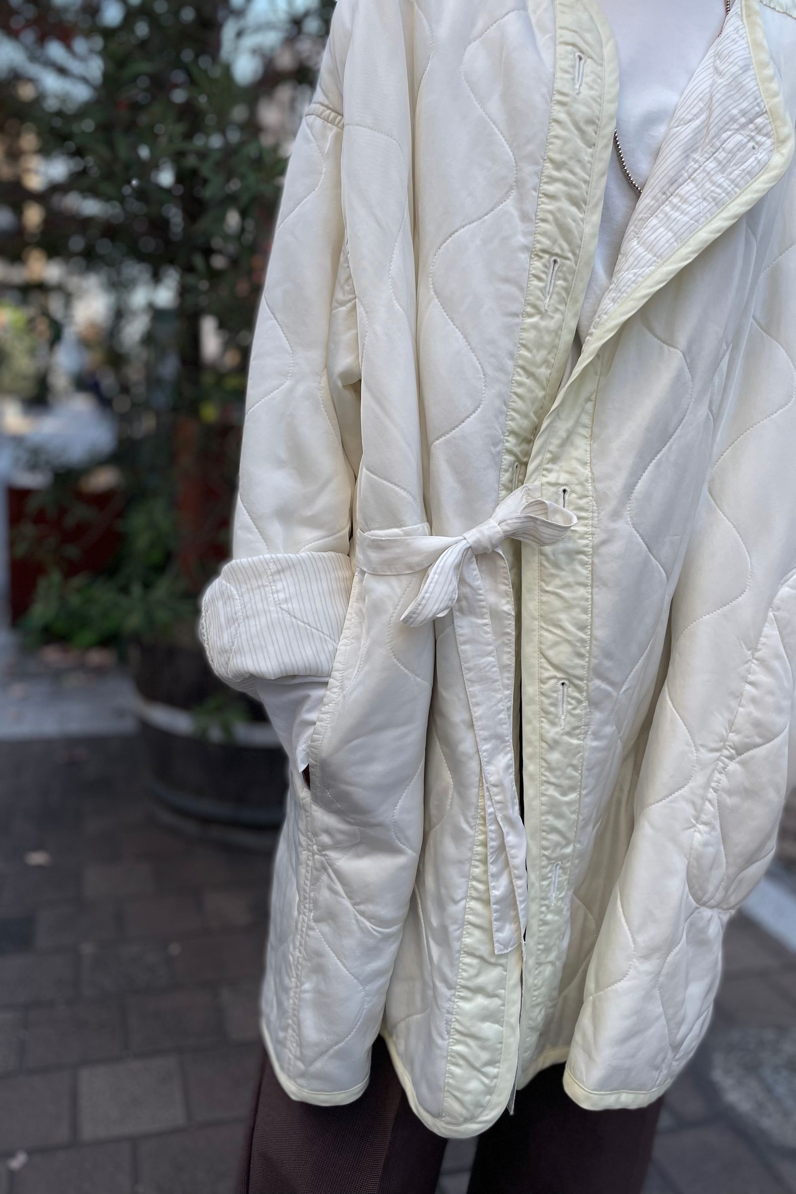 INNAT インアット liner coat キルティング ライナーコート 