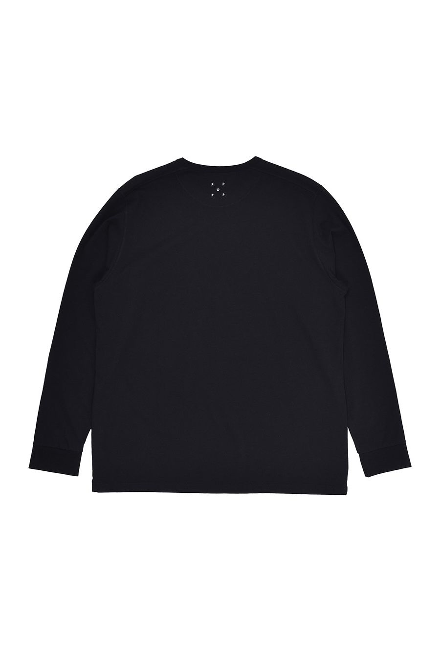 Pop Trading Company - rop longsleeve t-shirt -black- 22aw | asterisk