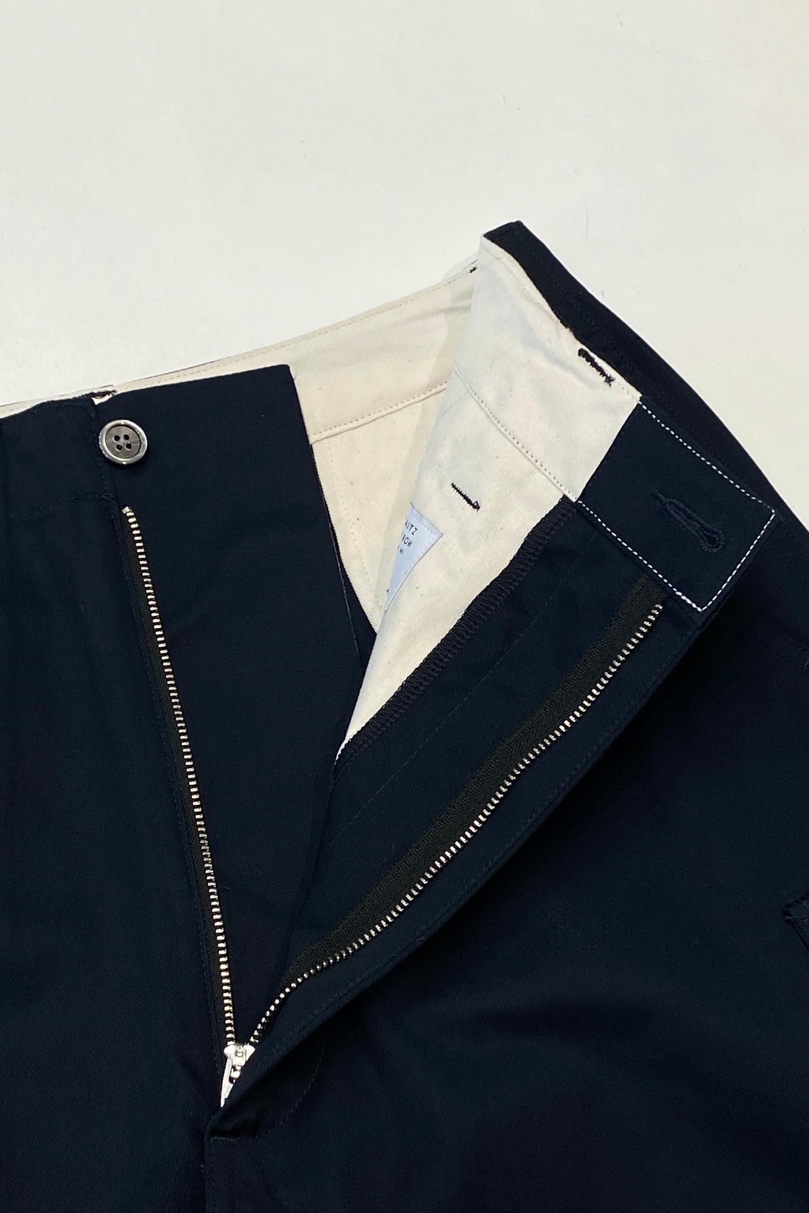 E.TAUTZ   cargo trousers navy aw   asterisk