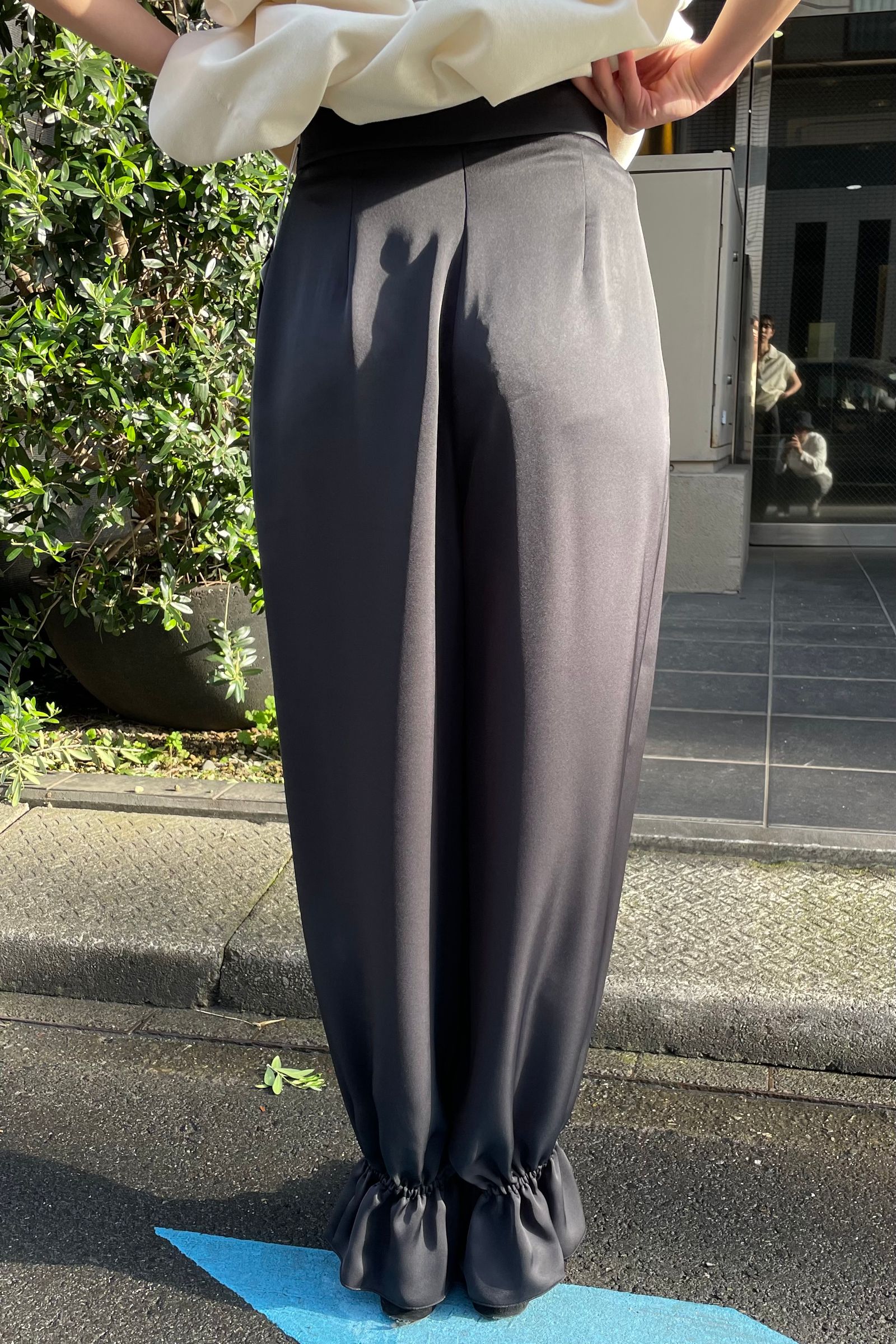 lirot イロット】Satin trousers | www.angur.com