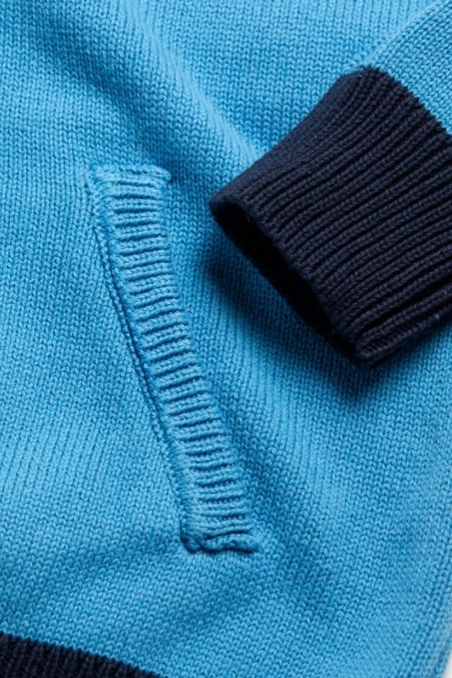 想像を超えての ANACHRONORM BLUE-25aw KNIT-SKY DRIVERS 【先行予約】BICOLOR - トップス