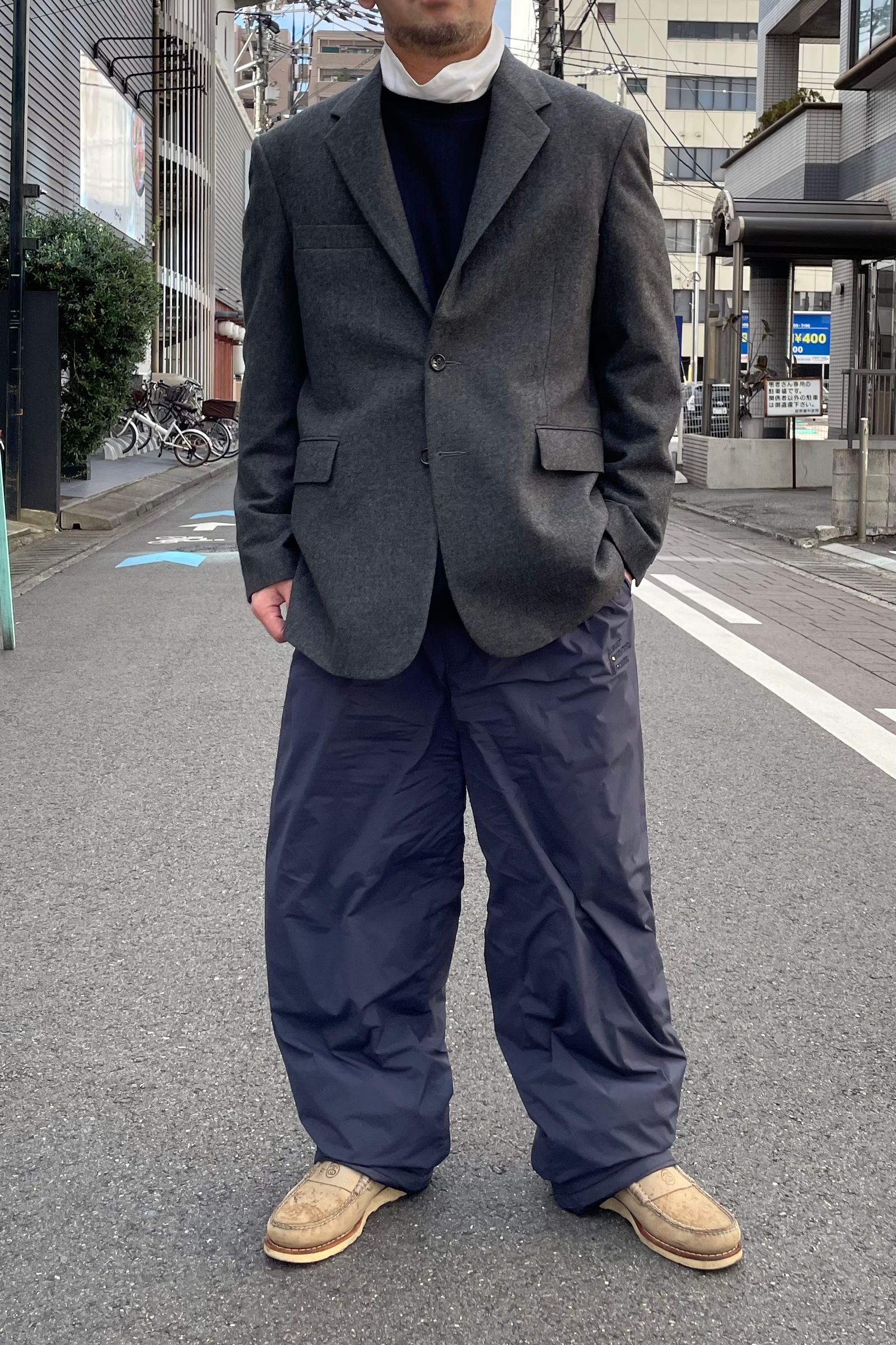 tailored square jacket/WEWILL