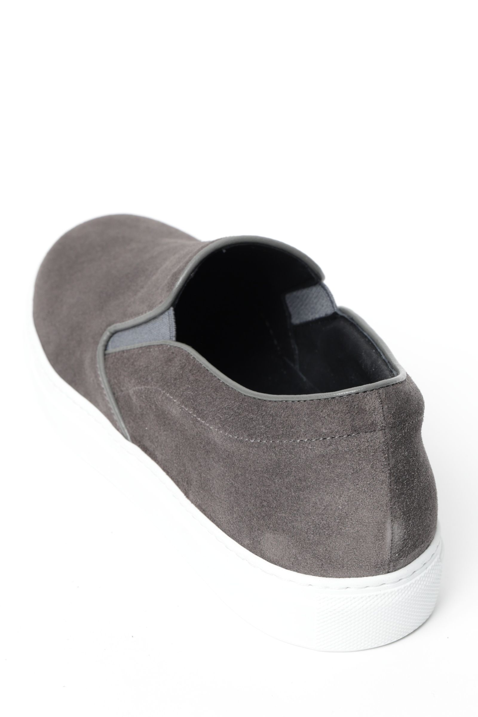 GIOIA シングルソール スウェード スリッポン スニーカー / ANTRACITE チャコールグレー