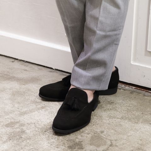 "HERNO"ジップアップスタンドブルゾンを使用した春スタイル